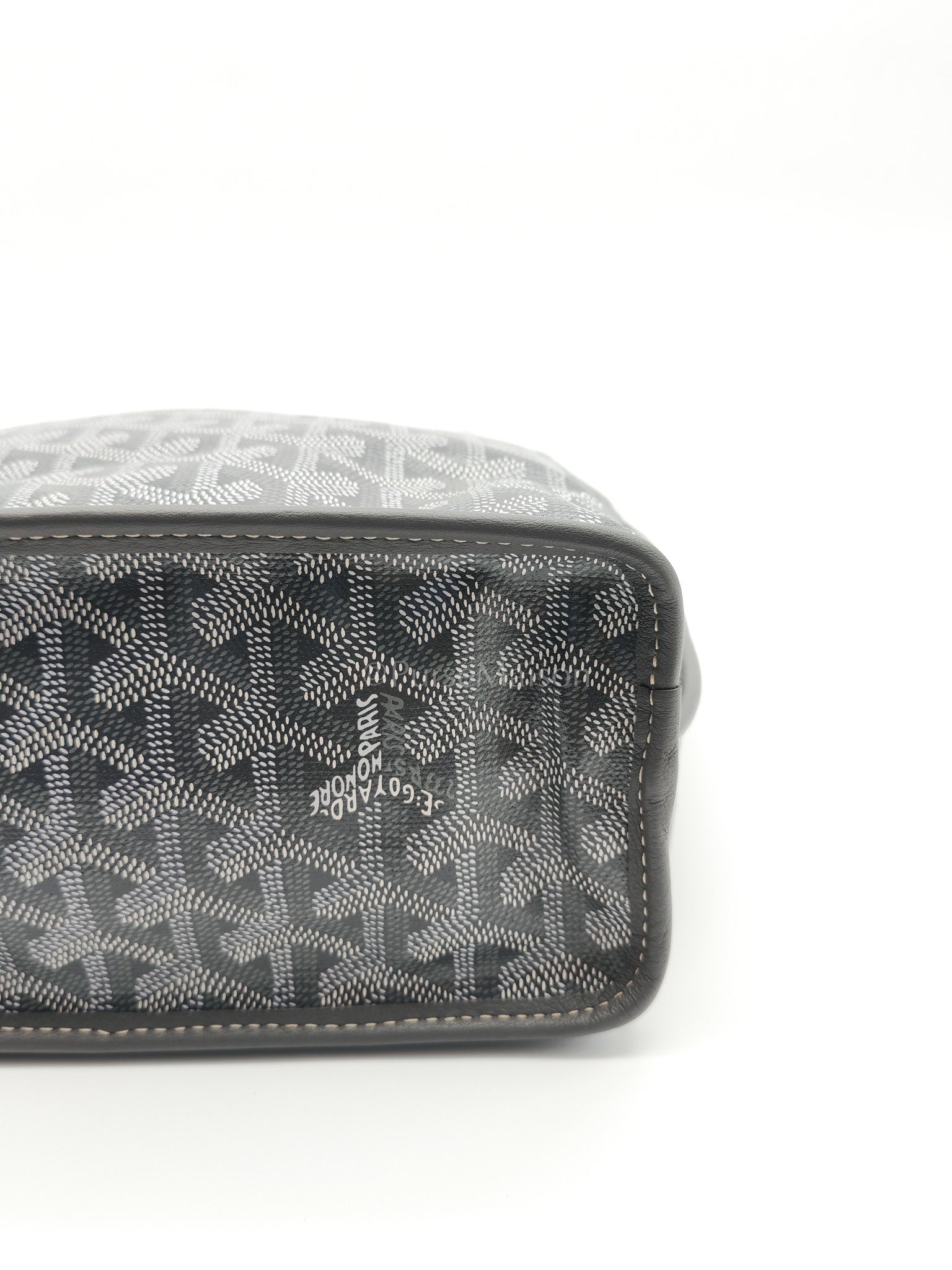 Mini Anjou Gray in Goyardine Canvas Tote Bag | Purse Maison Luxury Bags Shop