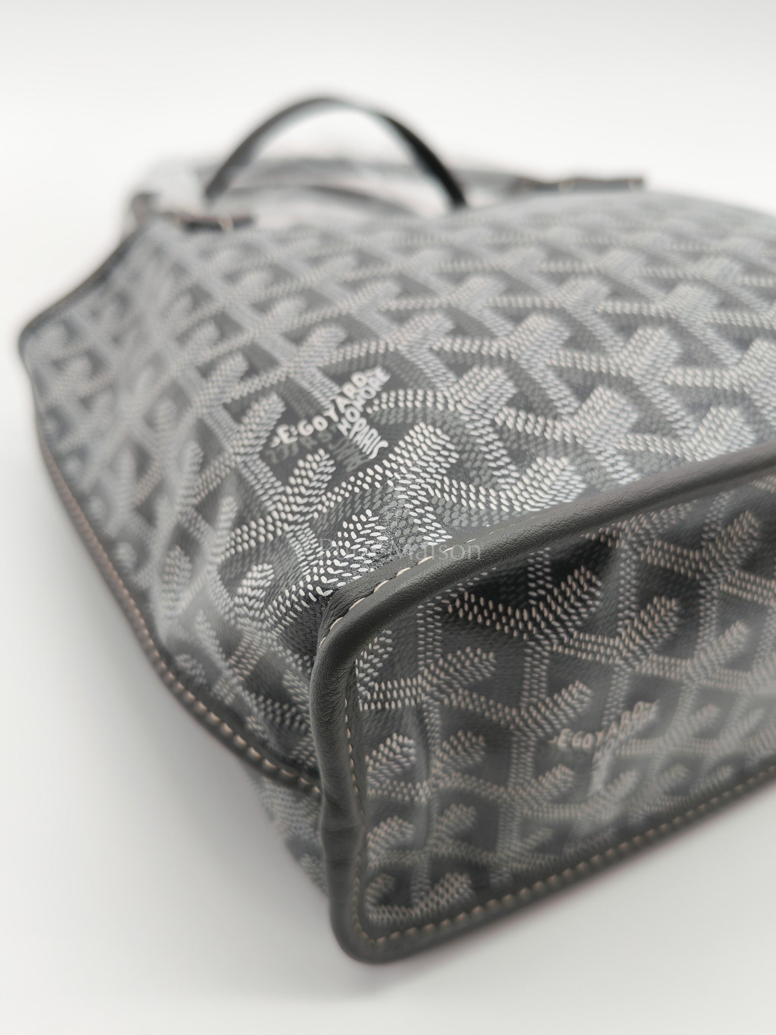 Mini Anjou Gray in Goyardine Canvas Tote Bag | Purse Maison Luxury Bags Shop