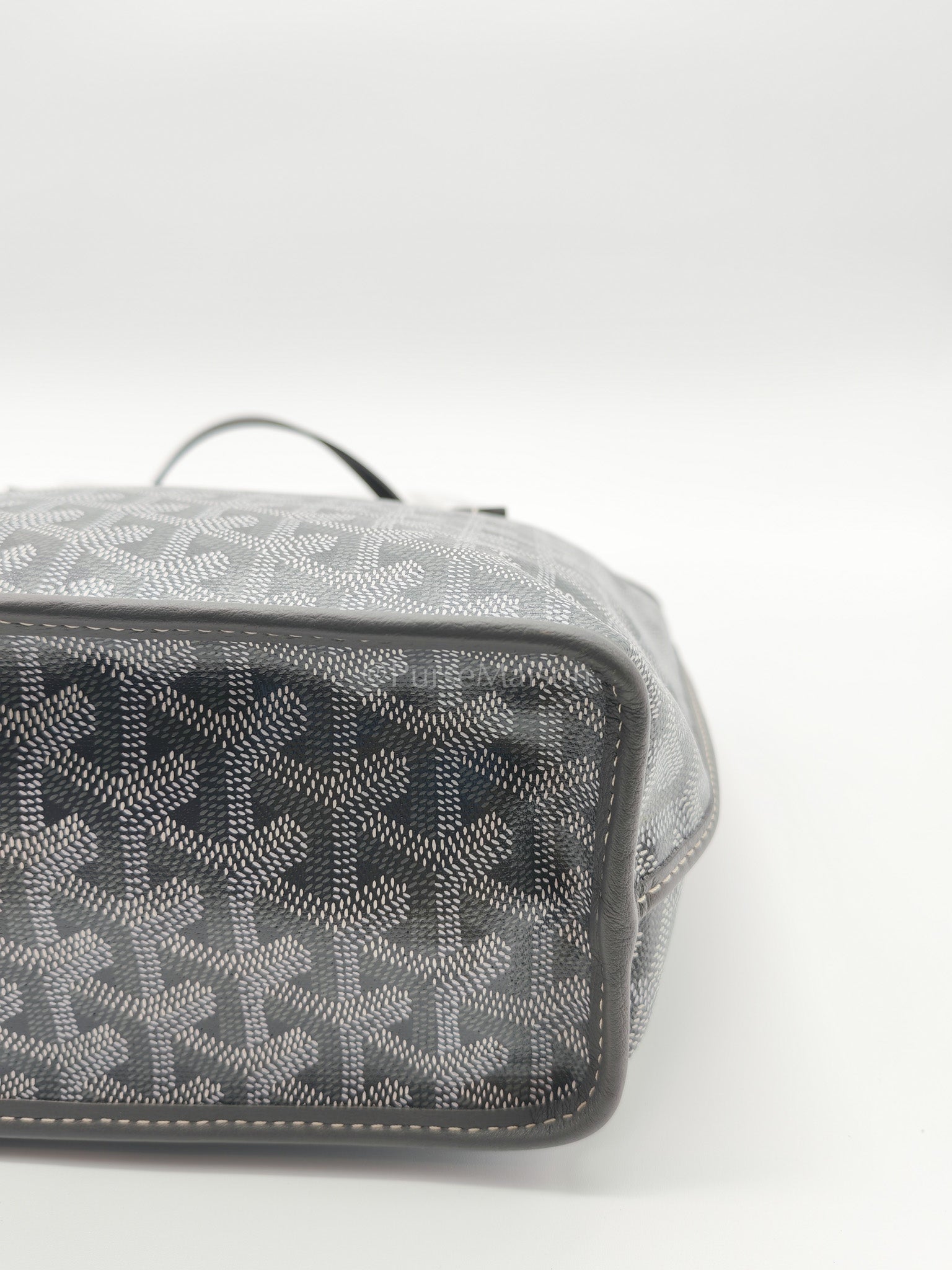 Mini Anjou Gray in Goyardine Canvas Tote Bag | Purse Maison Luxury Bags Shop