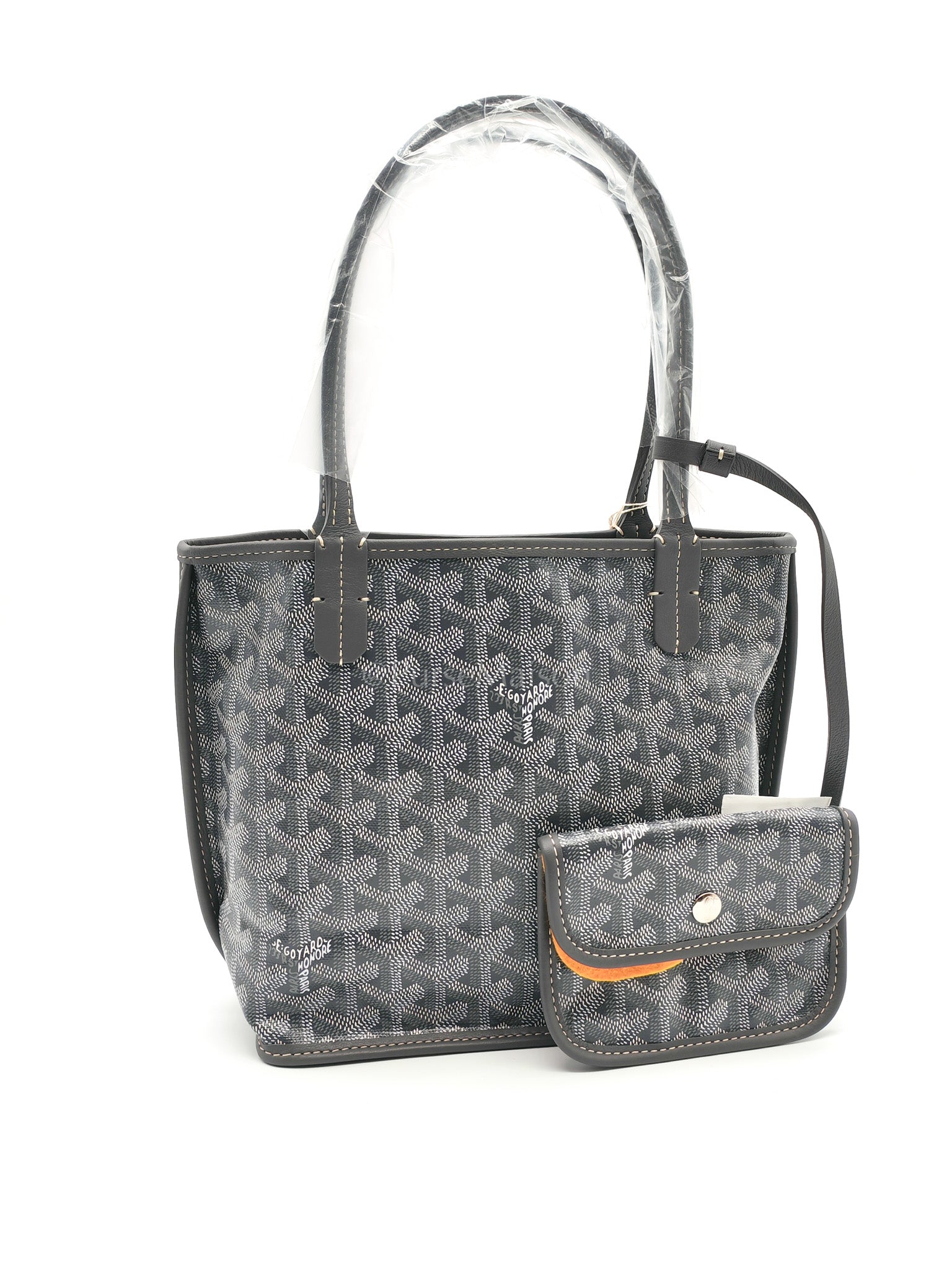 Mini Anjou Gray in Goyardine Canvas Tote Bag | Purse Maison Luxury Bags Shop