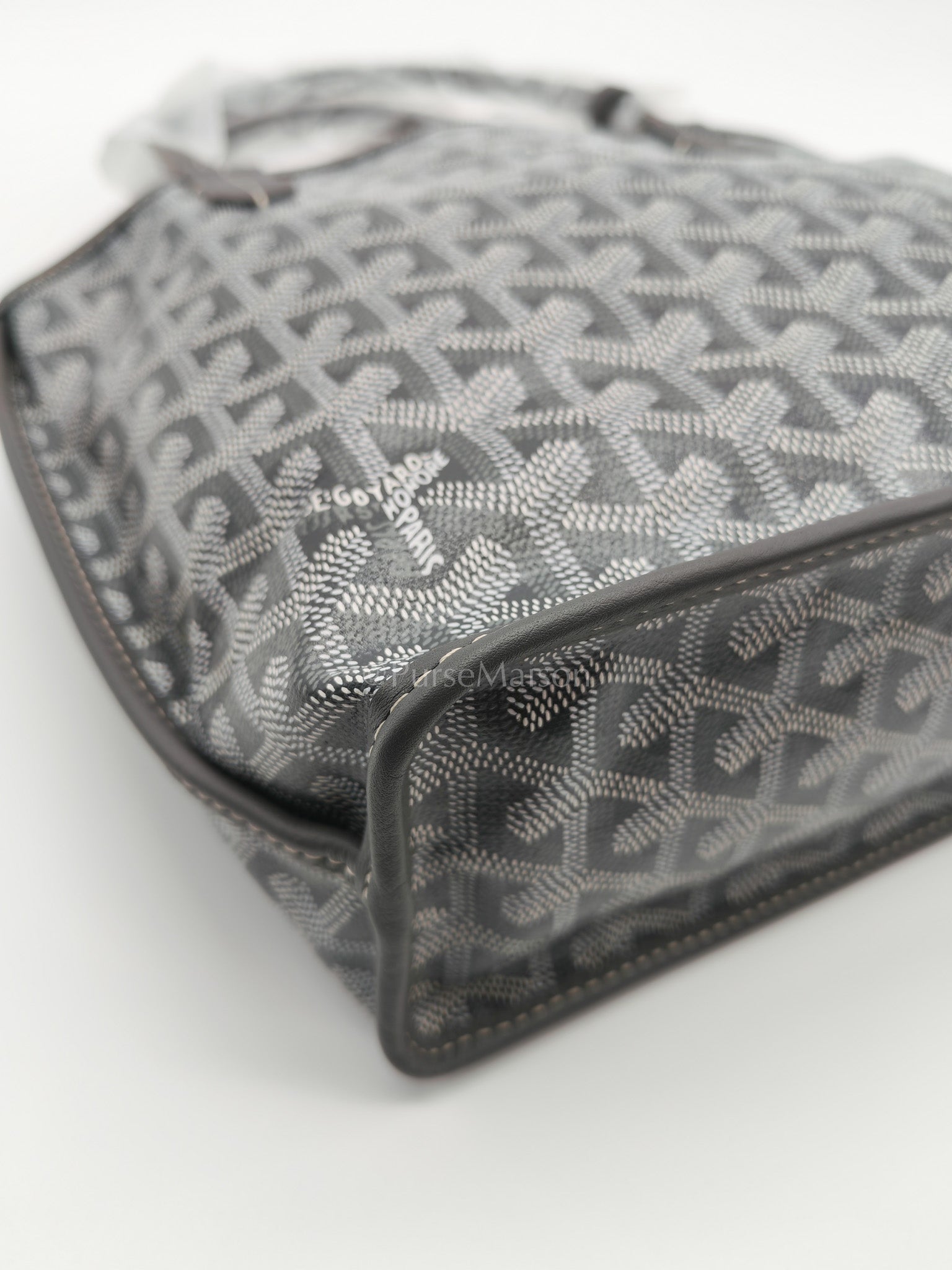 Mini Anjou Gray in Goyardine Canvas Tote Bag | Purse Maison Luxury Bags Shop