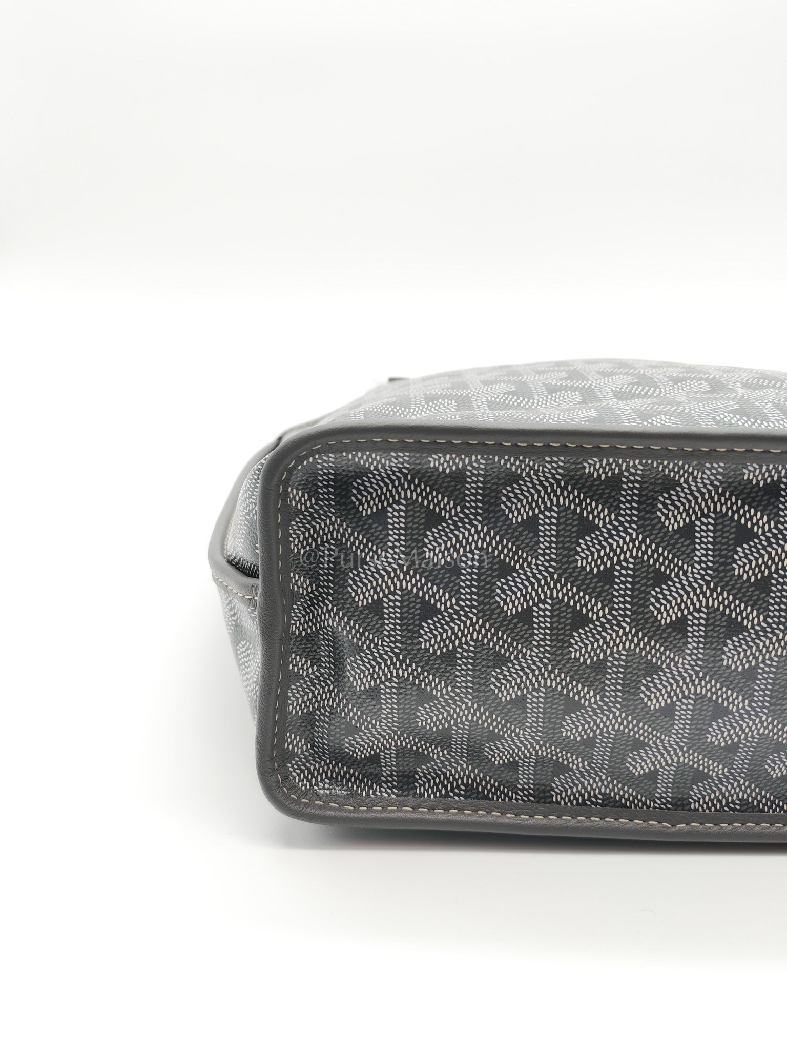 Mini Anjou Gray in Goyardine Canvas Tote Bag | Purse Maison Luxury Bags Shop