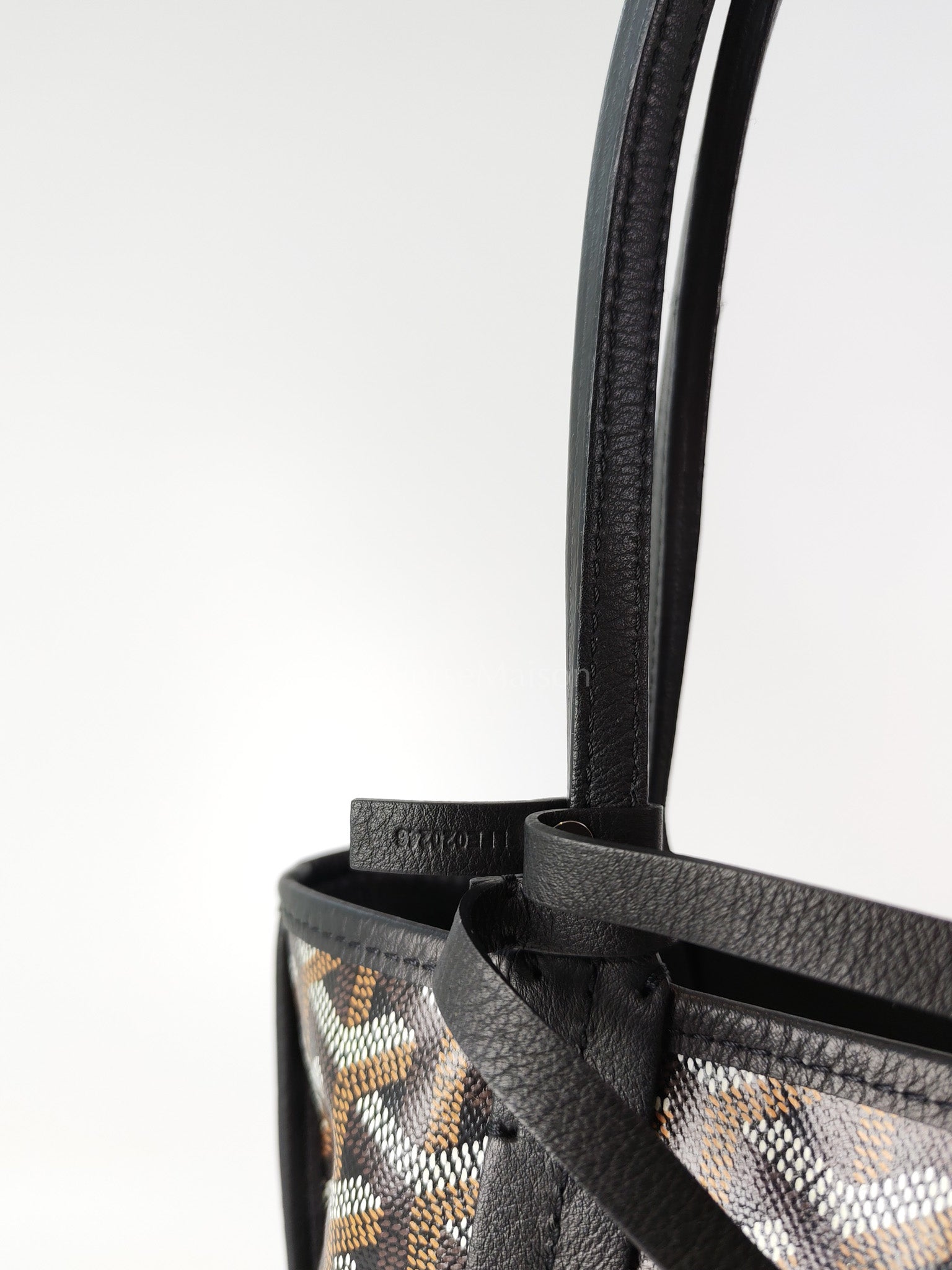 Mini Anjou in Black Goyardine Canvas | Purse Maison Luxury Bags Shop