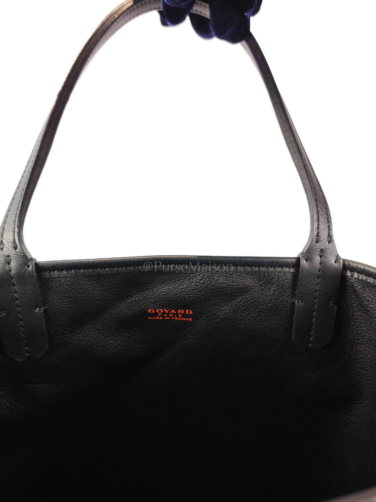 Mini Anjou in Black Goyardine Canvas | Purse Maison Luxury Bags Shop