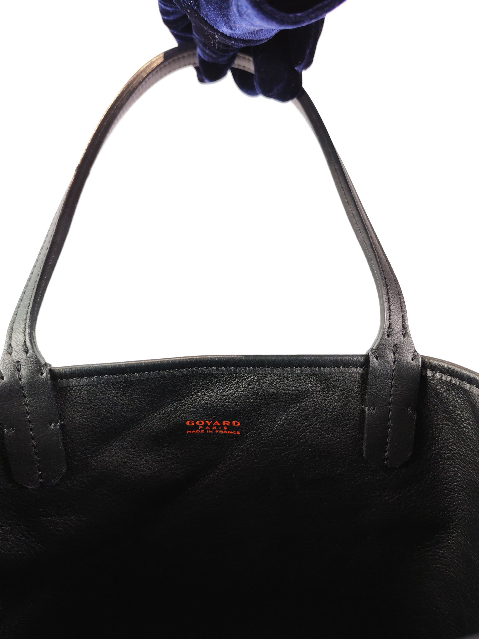 Mini Anjou in Black Goyardine Canvas | Purse Maison Luxury Bags Shop