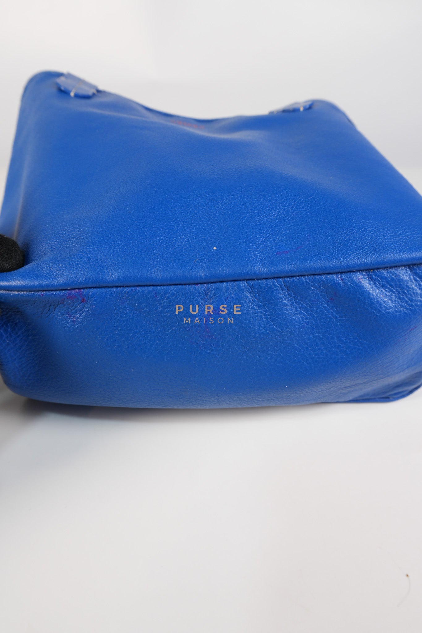 Mini Anjou in Blue Goyardine Canvas | Purse Maison Luxury Bags Shop