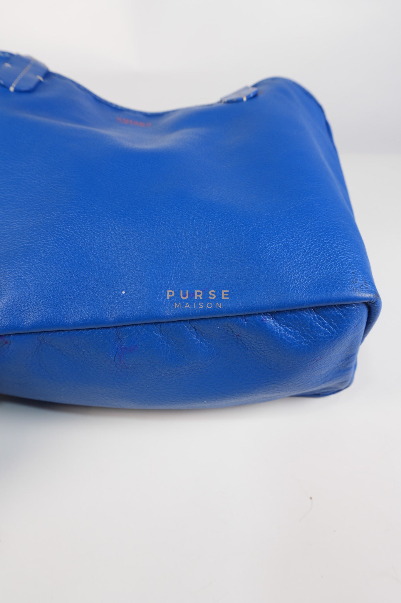 Mini Anjou in Blue Goyardine Canvas | Purse Maison Luxury Bags Shop