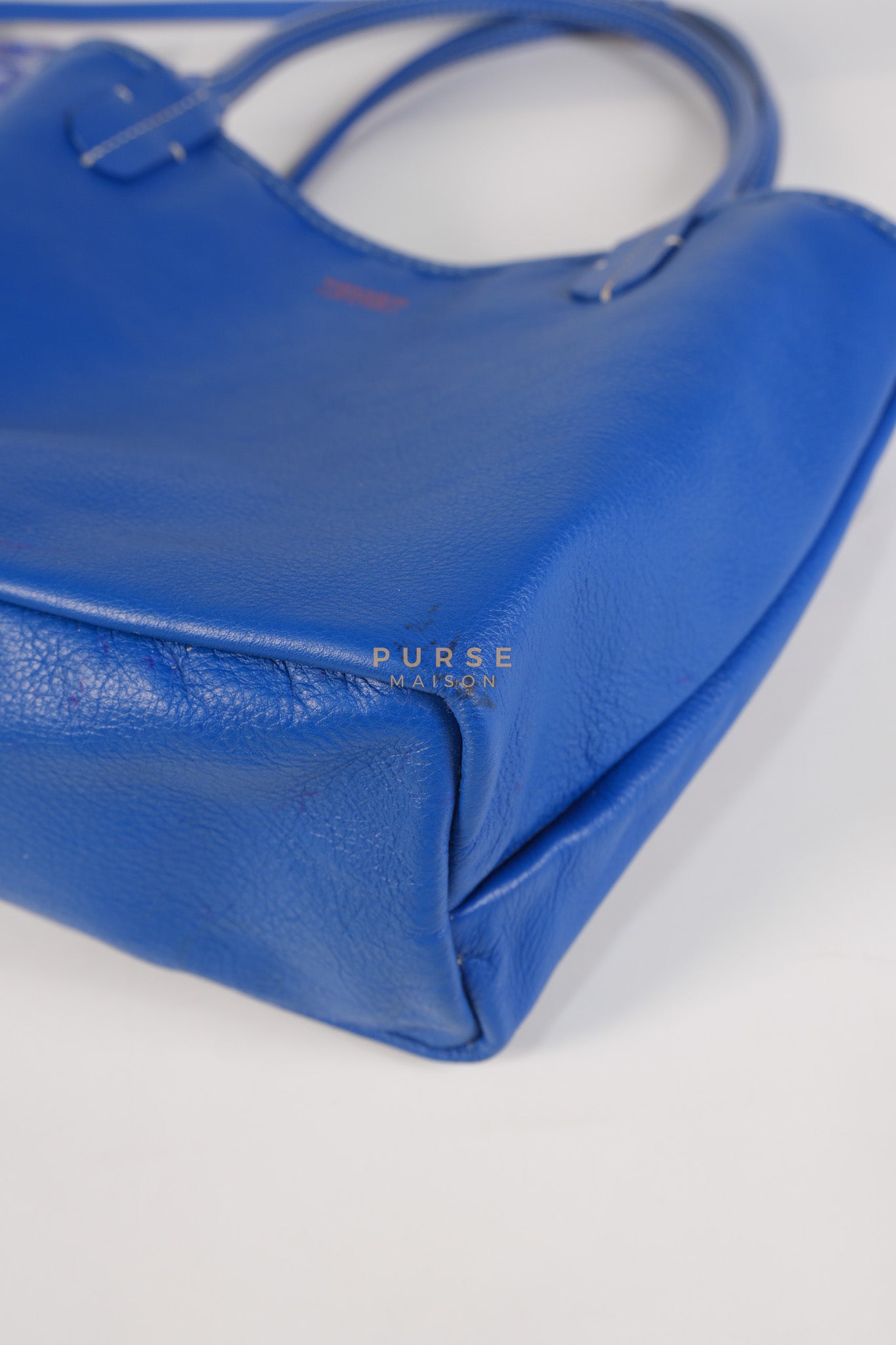 Mini Anjou in Blue Goyardine Canvas | Purse Maison Luxury Bags Shop