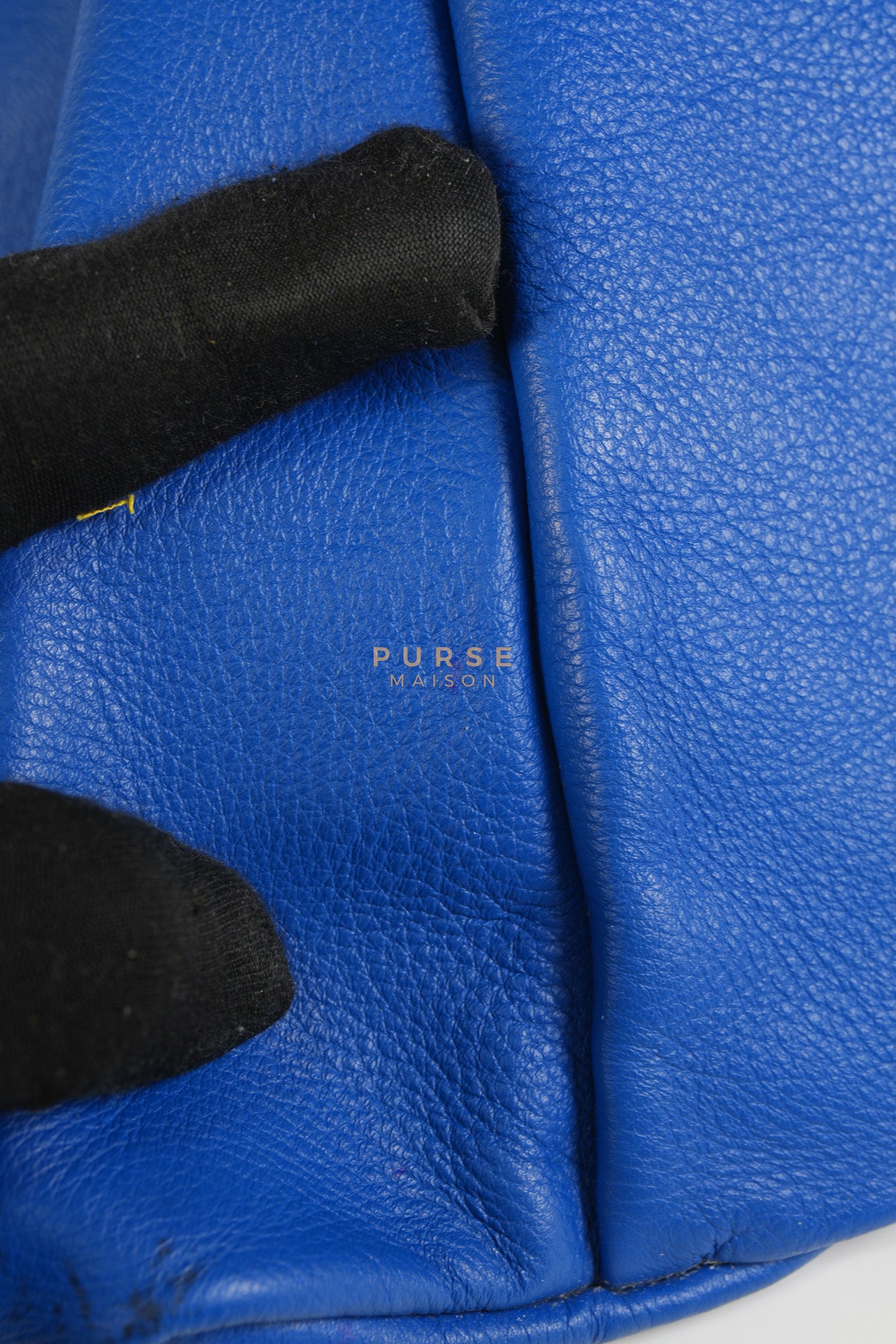Mini Anjou in Blue Goyardine Canvas | Purse Maison Luxury Bags Shop