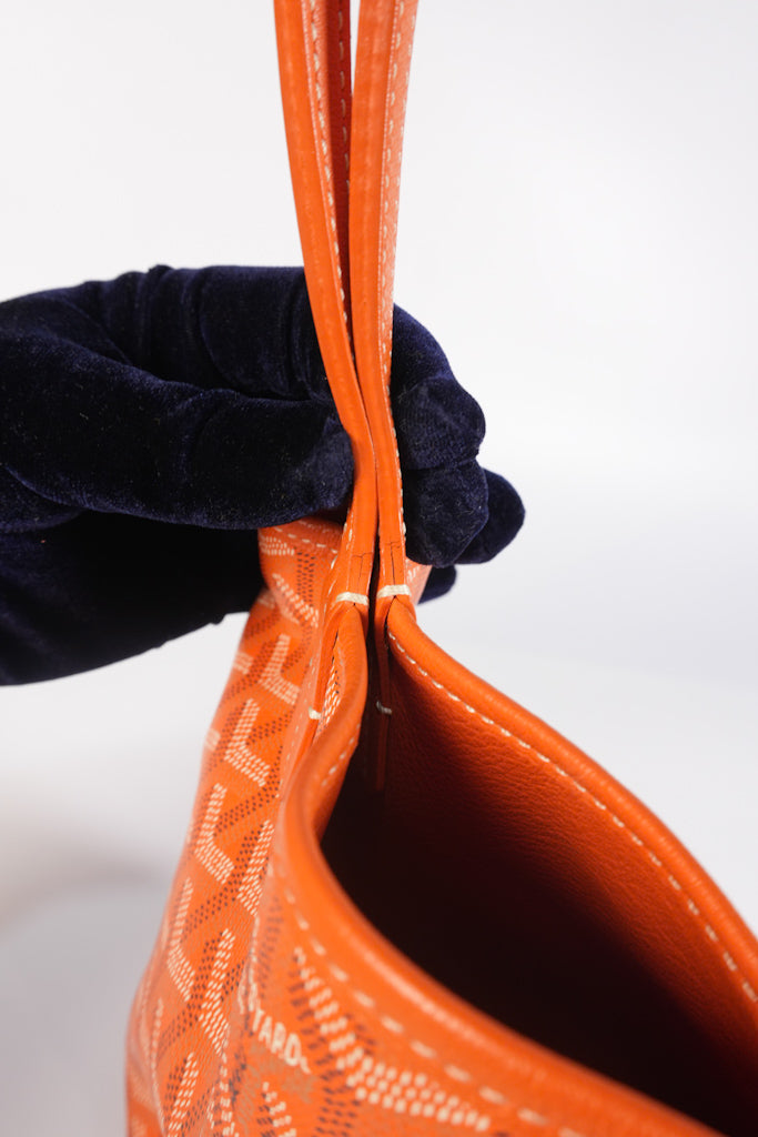 Mini Anjou in Orange Goyardine Canvas | Purse Maison Luxury Bags Shop