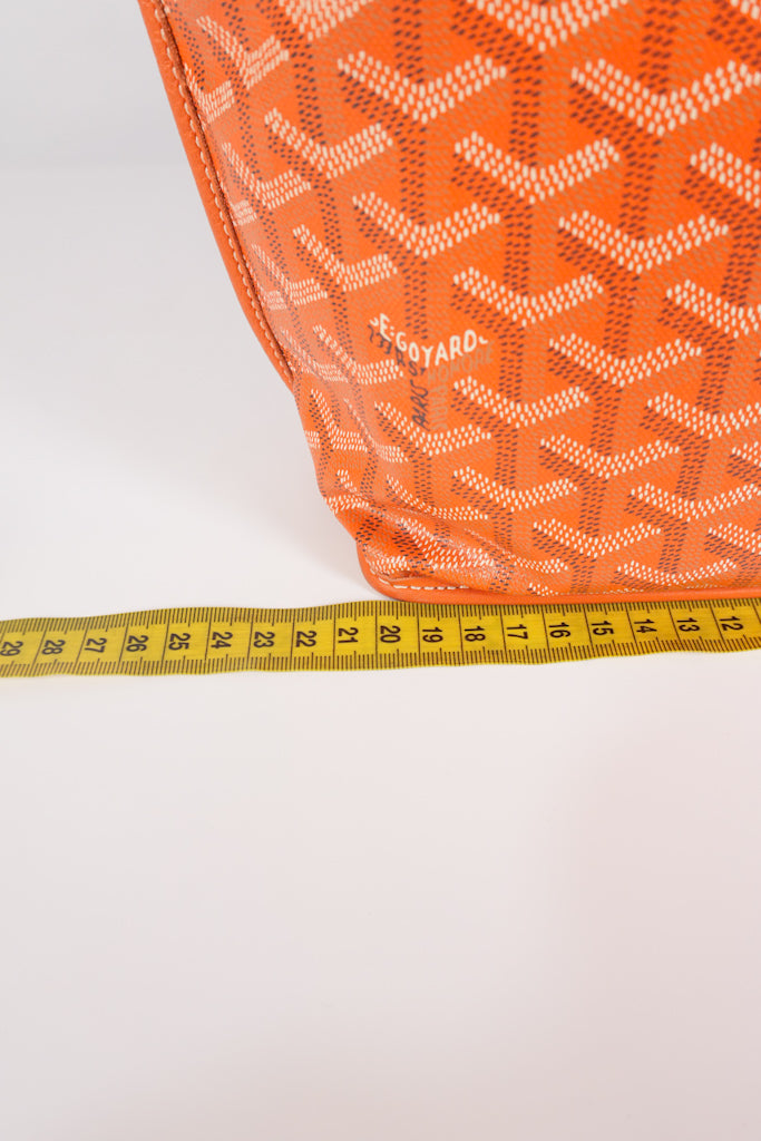 Mini Anjou in Orange Goyardine Canvas | Purse Maison Luxury Bags Shop