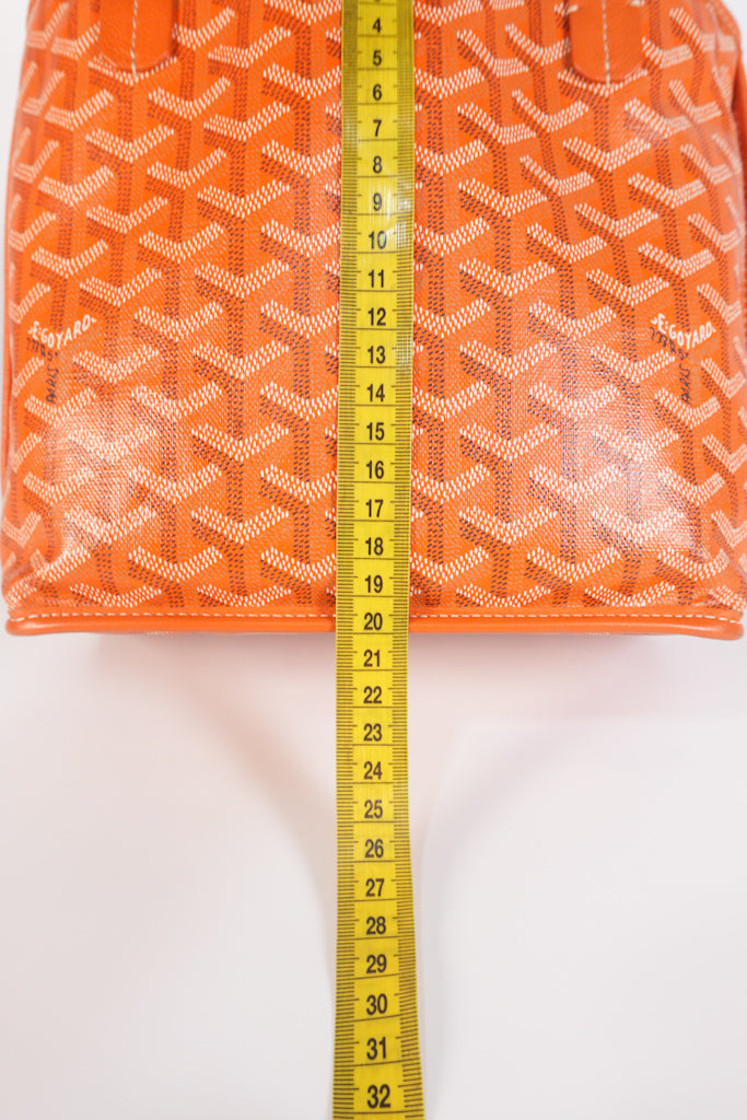 Mini Anjou in Orange Goyardine Canvas | Purse Maison Luxury Bags Shop