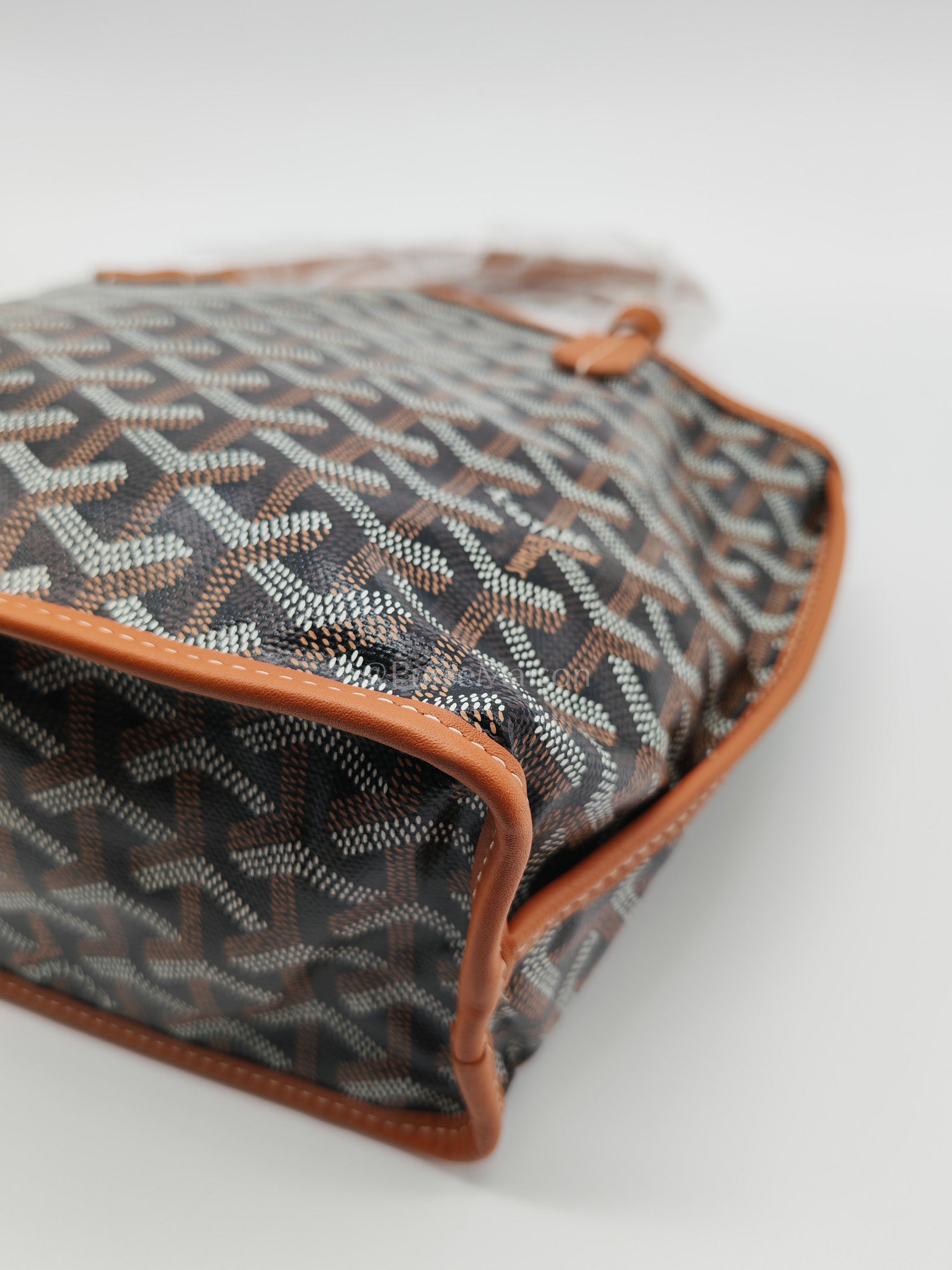 Mini Anjou Tan in Goyardine Canvas Tote Bag | Purse Maison Luxury Bags Shop