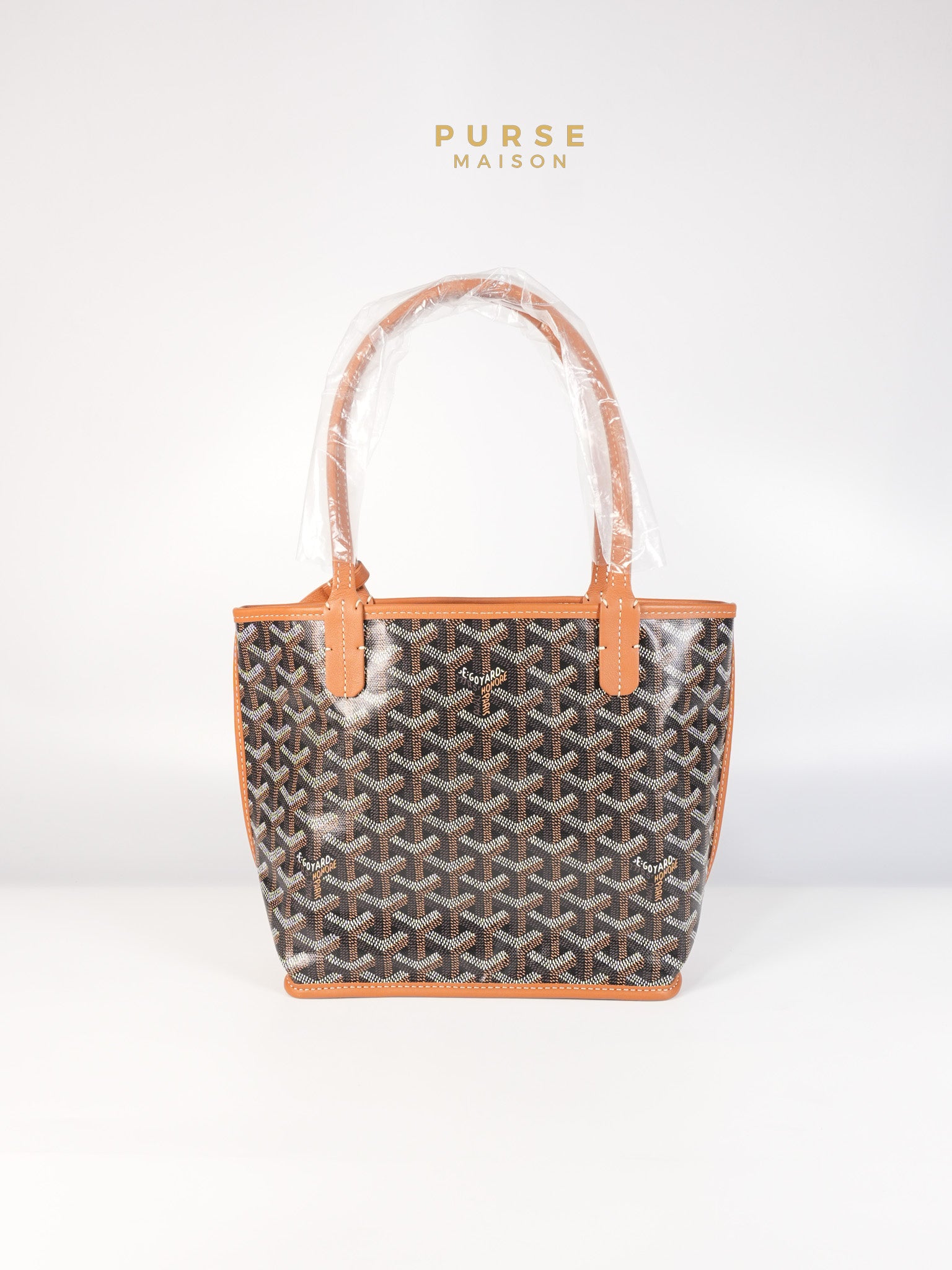 Mini Anjou Tote Bag in Noir Et Naturel | Purse Maison Luxury Bags Shop