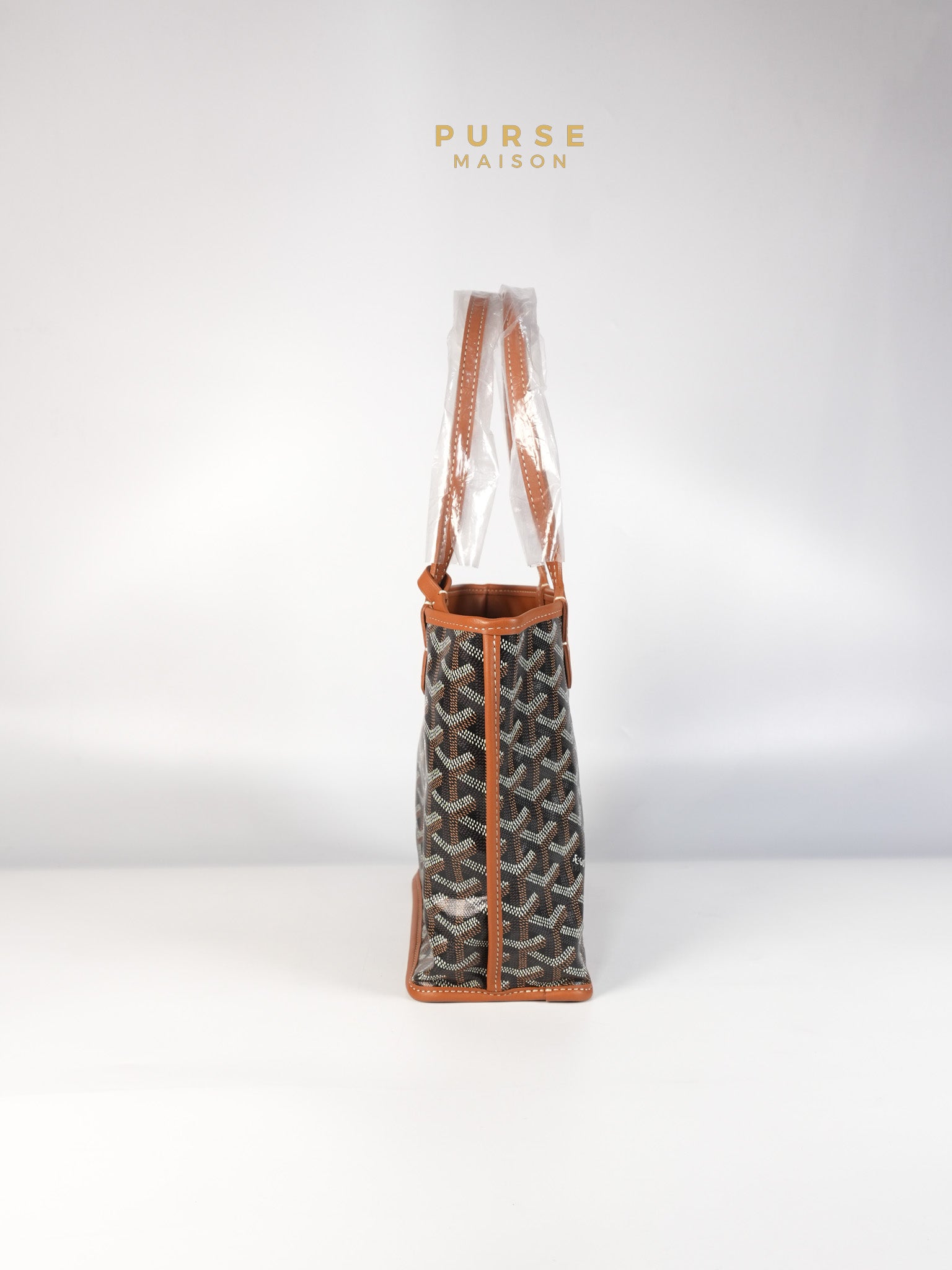Mini Anjou Tote Bag in Noir Et Naturel | Purse Maison Luxury Bags Shop