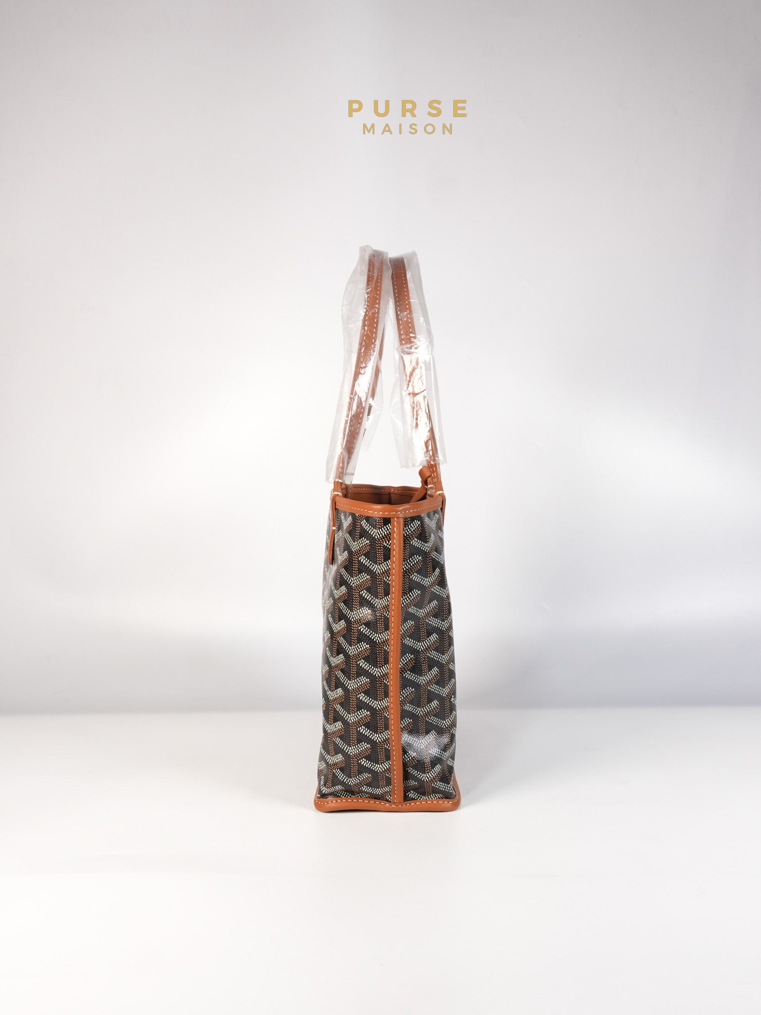 Mini Anjou Tote Bag in Noir Et Naturel | Purse Maison Luxury Bags Shop