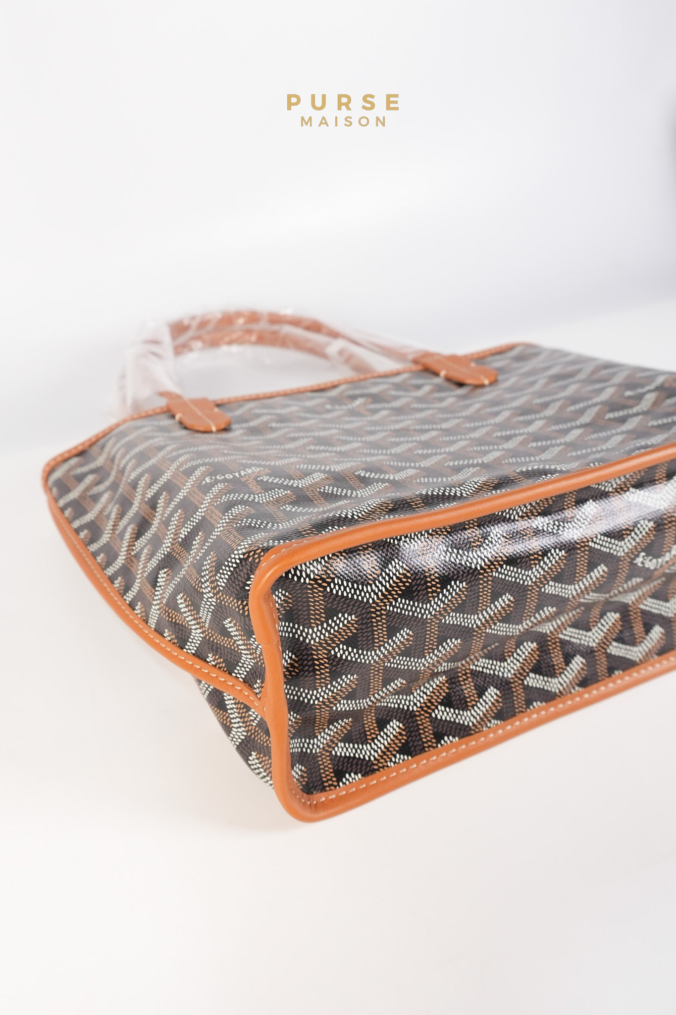 Mini Anjou Tote Bag in Noir Et Naturel | Purse Maison Luxury Bags Shop