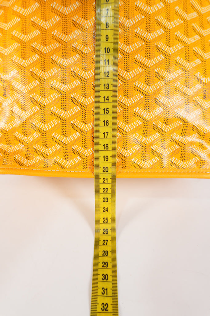 Mini Anjou Yellow in Goyardine Canvas | Purse Maison Luxury Bags Shop