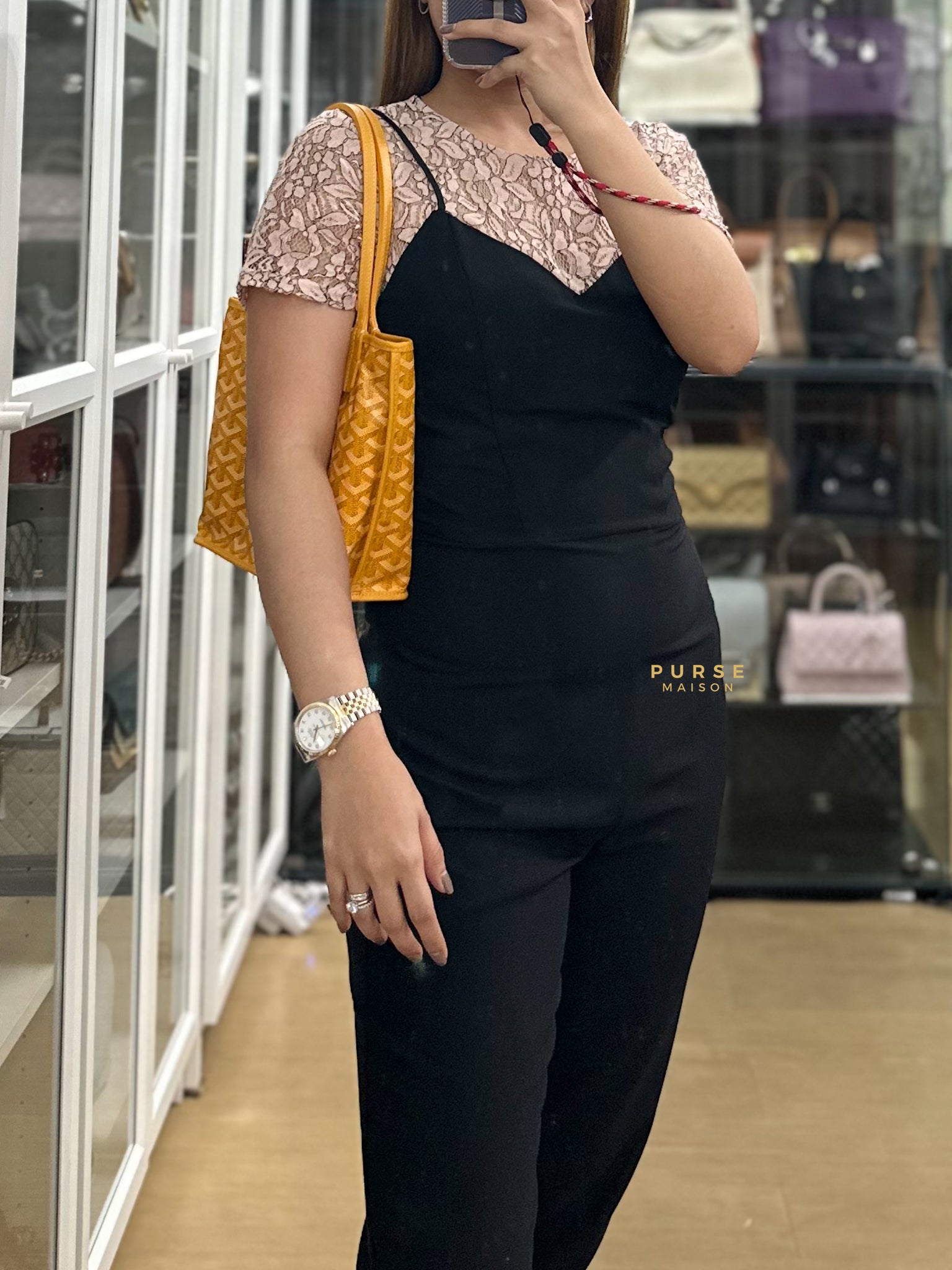 Goyard Anjou Mini Yellow