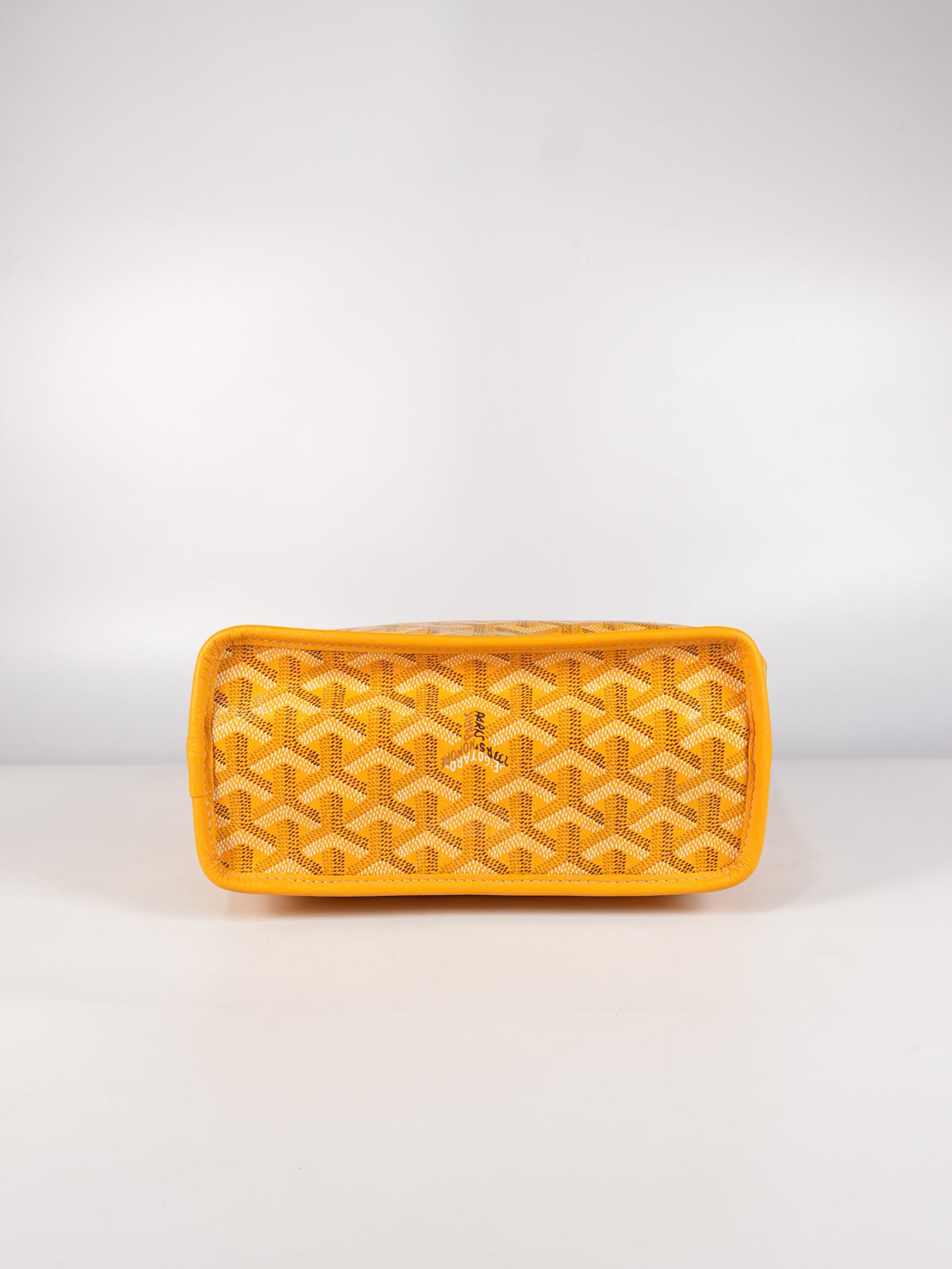 Mini Anjou Yellow in Goyardine Canvas | Purse Maison Luxury Bags Shop