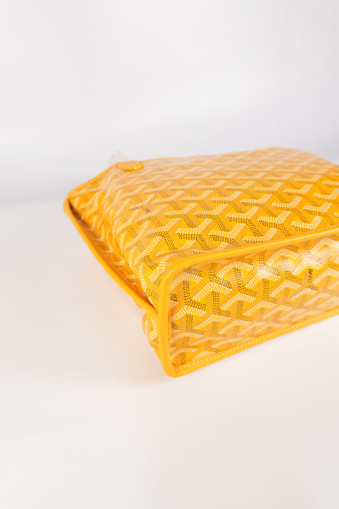 Mini Anjou Yellow in Goyardine Canvas | Purse Maison Luxury Bags Shop