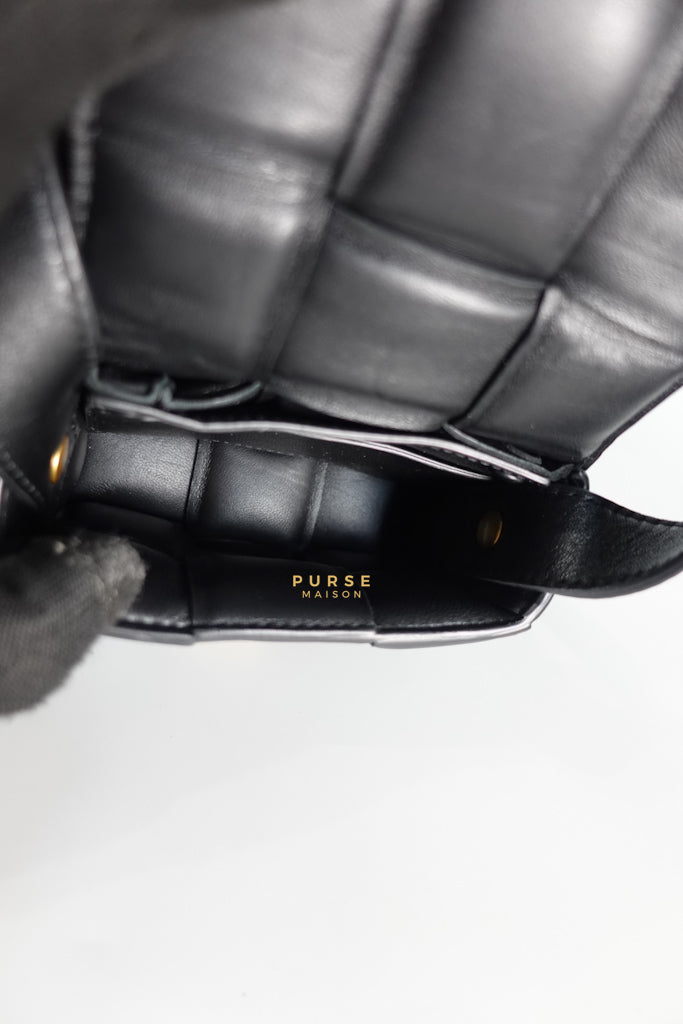 Mini Candy Padded Cassette in Black | Purse Maison Luxury Bags Shop