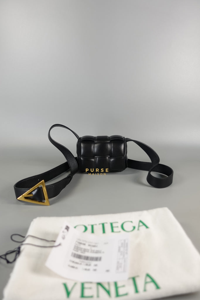 Mini Candy Padded Cassette in Black | Purse Maison Luxury Bags Shop