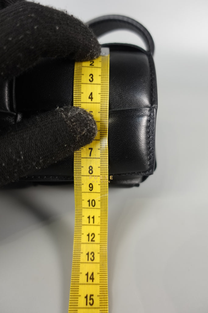 Mini Candy Padded Cassette in Black | Purse Maison Luxury Bags Shop