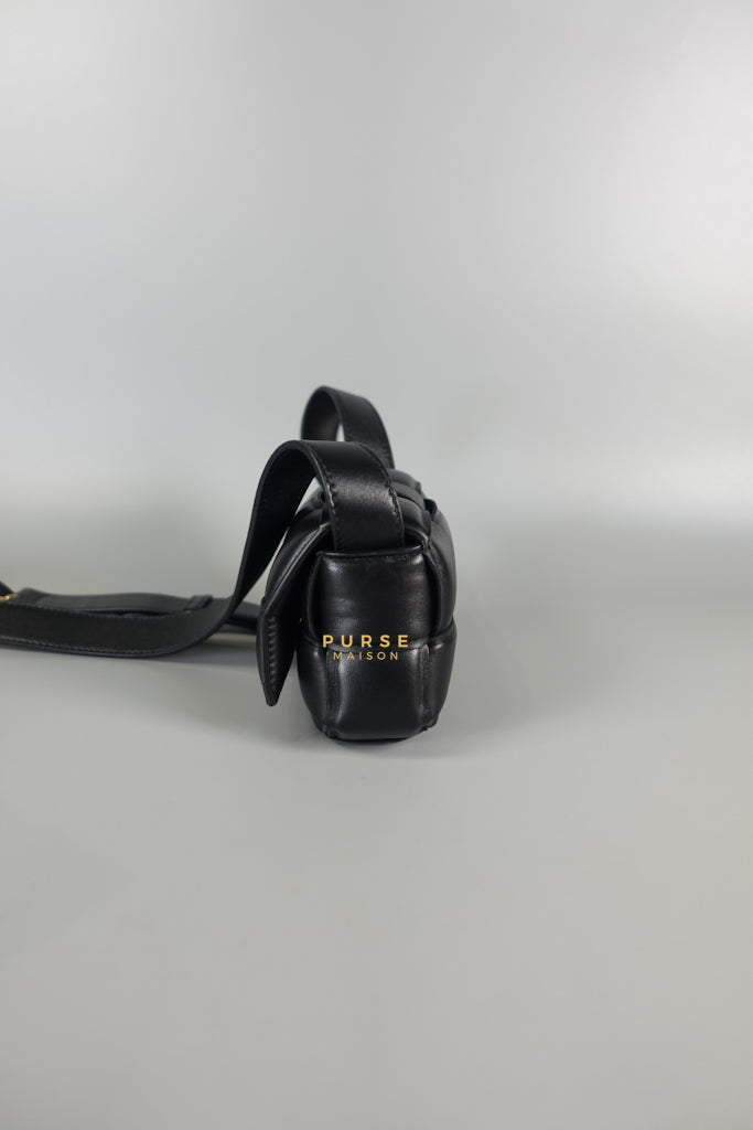 Mini Candy Padded Cassette in Black | Purse Maison Luxury Bags Shop