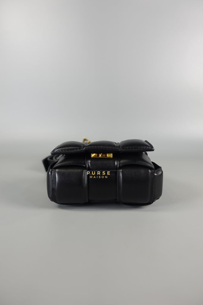 Mini Candy Padded Cassette in Black | Purse Maison Luxury Bags Shop