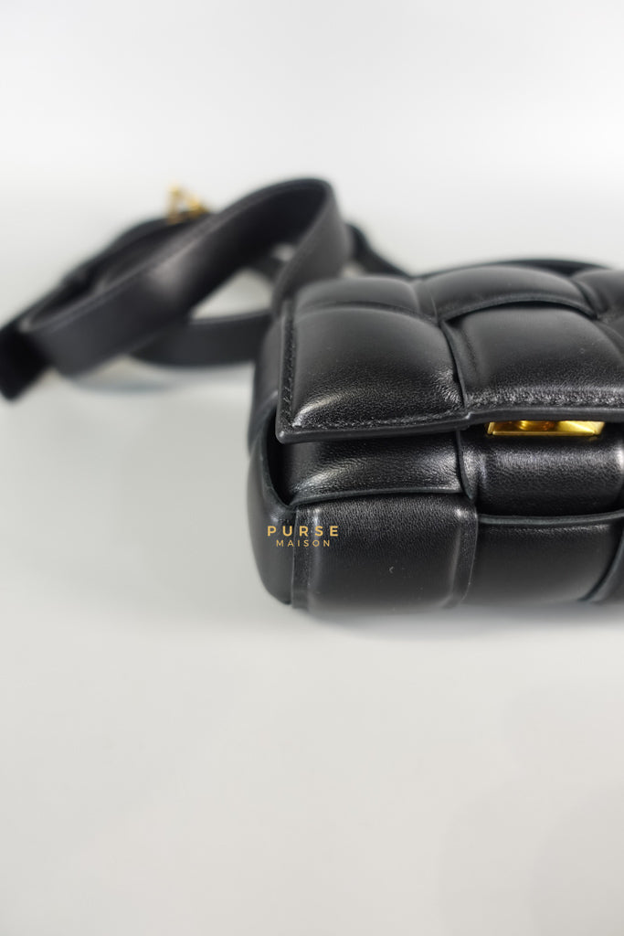 Mini Candy Padded Cassette in Black | Purse Maison Luxury Bags Shop