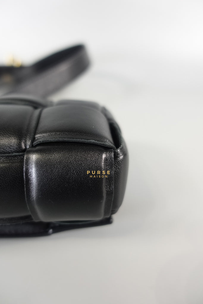 Mini Candy Padded Cassette in Black | Purse Maison Luxury Bags Shop