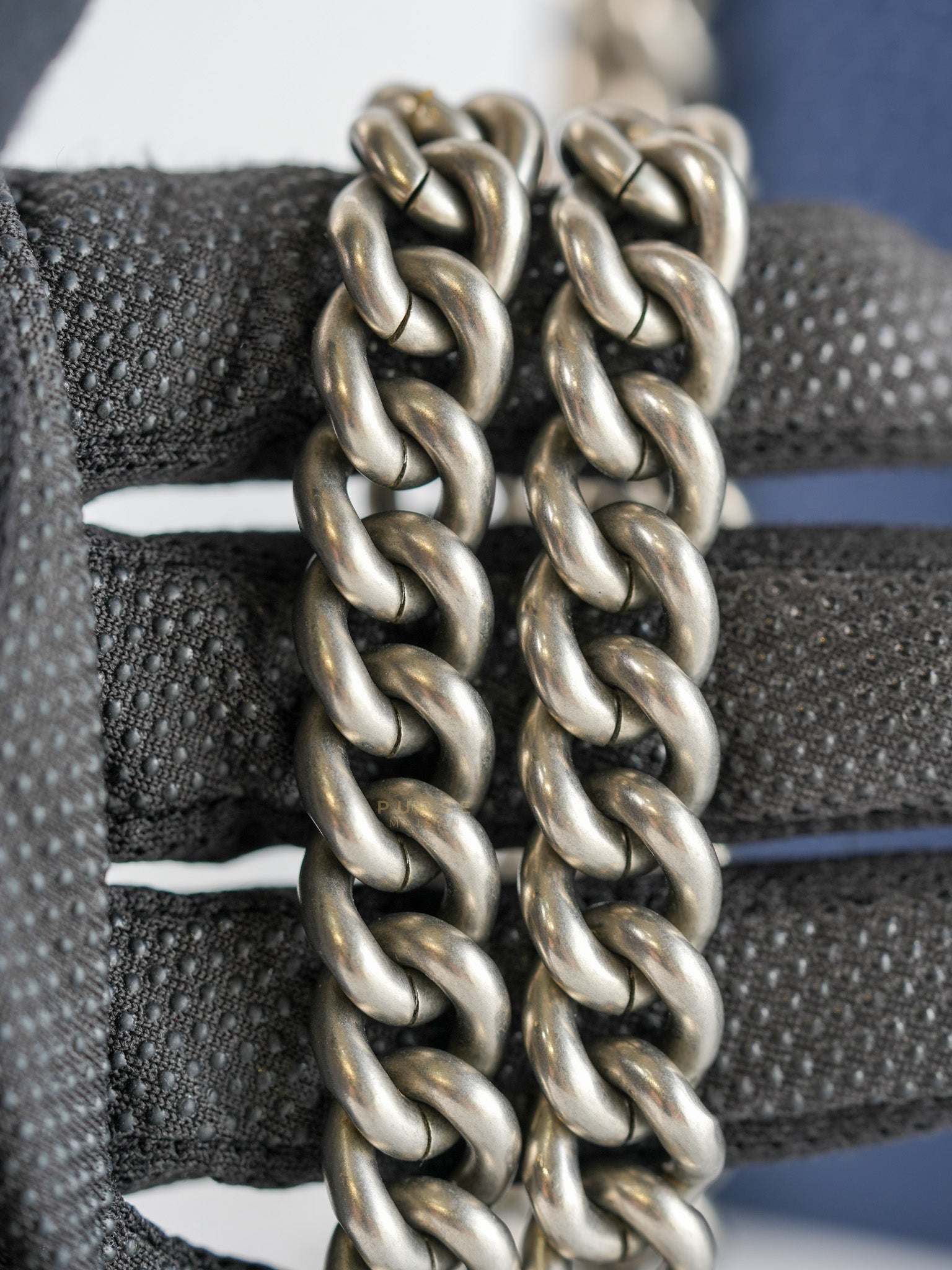 Mini Dionysus Dollar Crystal in Navy Blue Calfskin Leather | Purse Maison Luxury Bags Shop