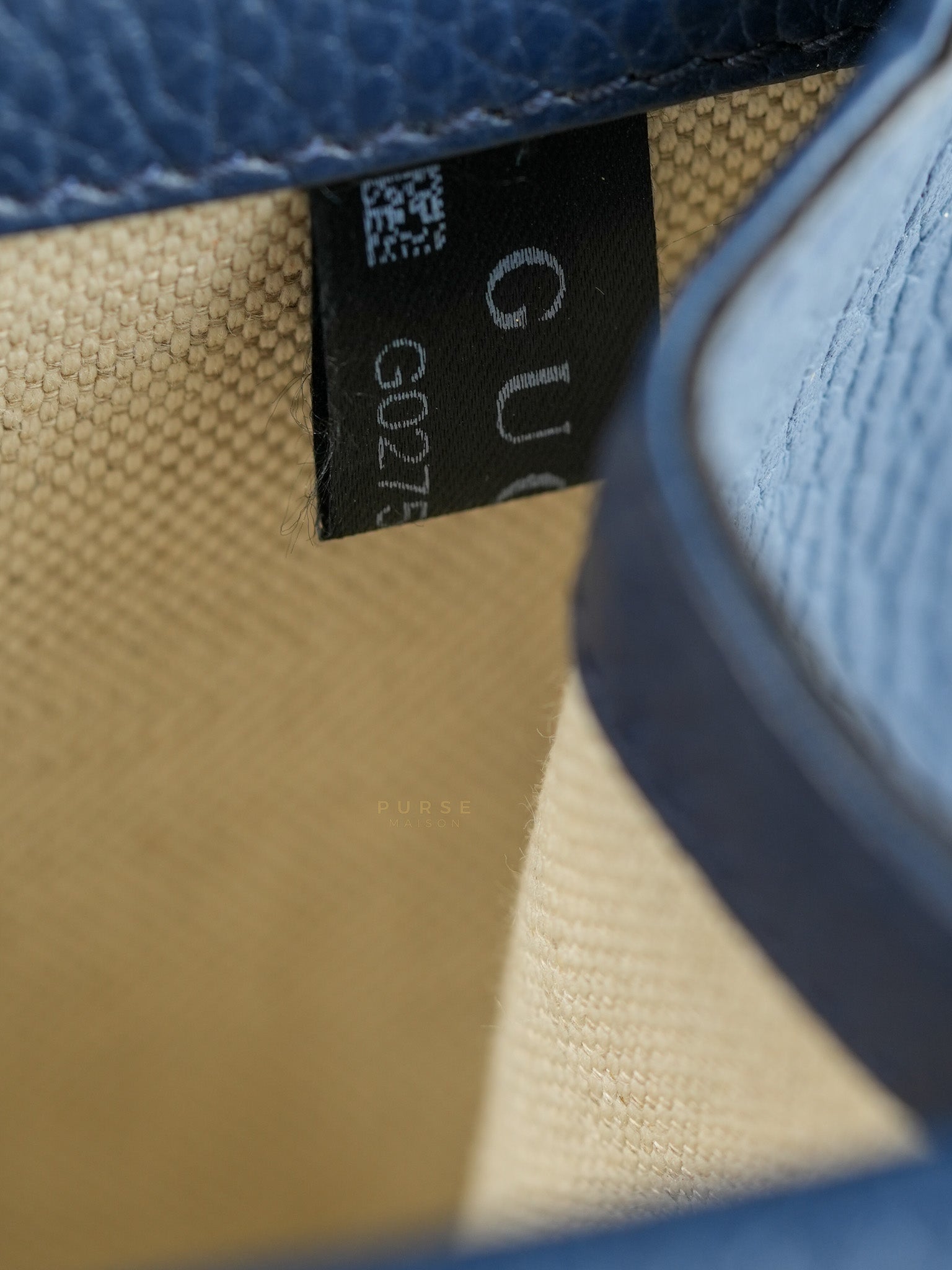 Mini Dionysus Dollar Crystal in Navy Blue Calfskin Leather | Purse Maison Luxury Bags Shop