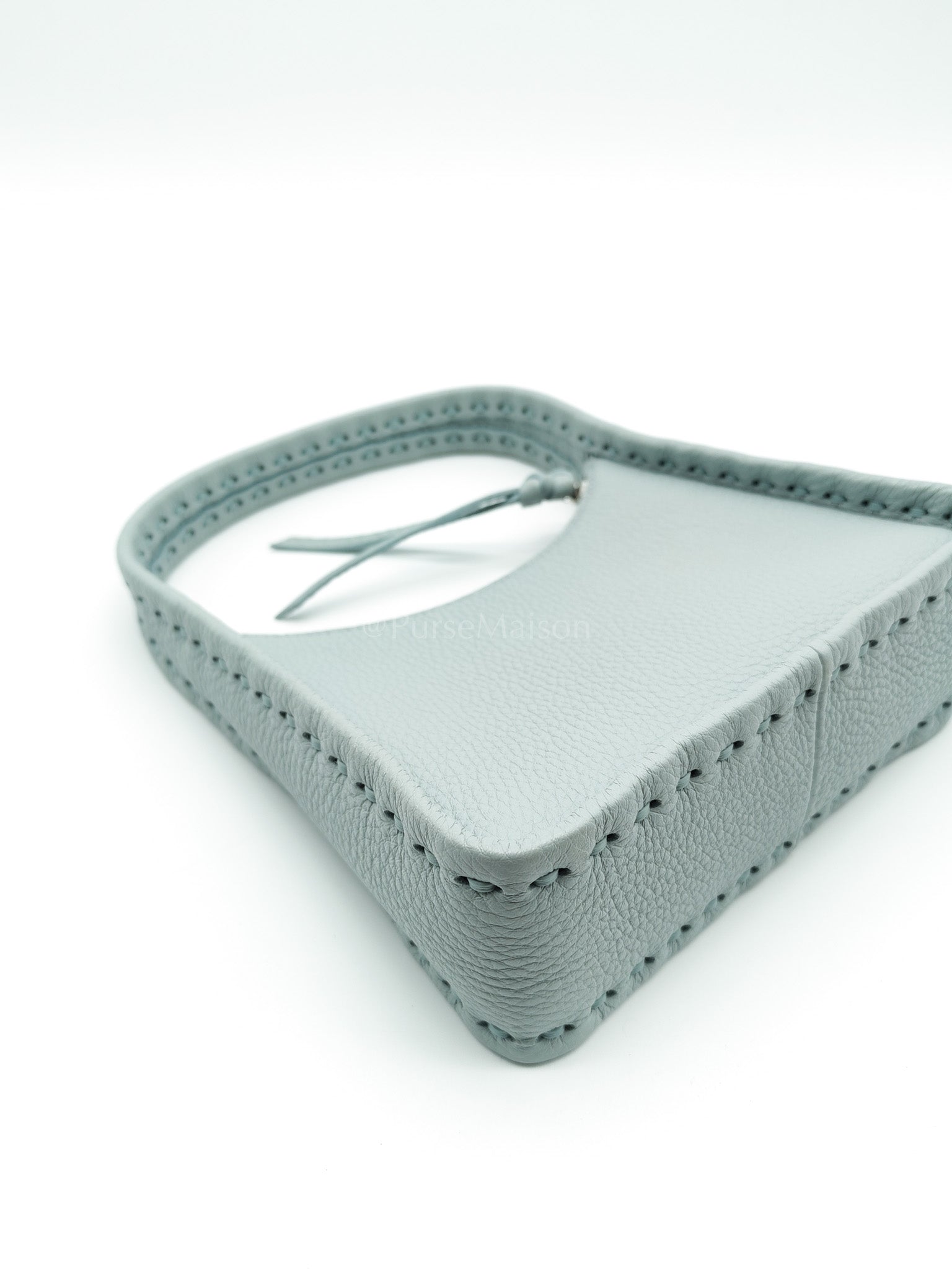 Mini Fendessence Cuoio Romano Leather in Light Blue Shoulder Bag | Purse Maison Luxury Bags Shop