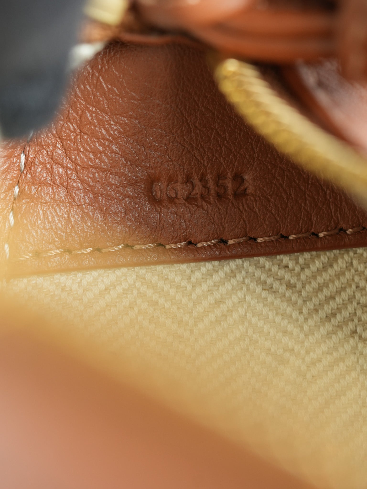 Mini Hammock Hobo Bag in Classic Tan Calfskin Leather | Purse Maison Luxury Bags Shop