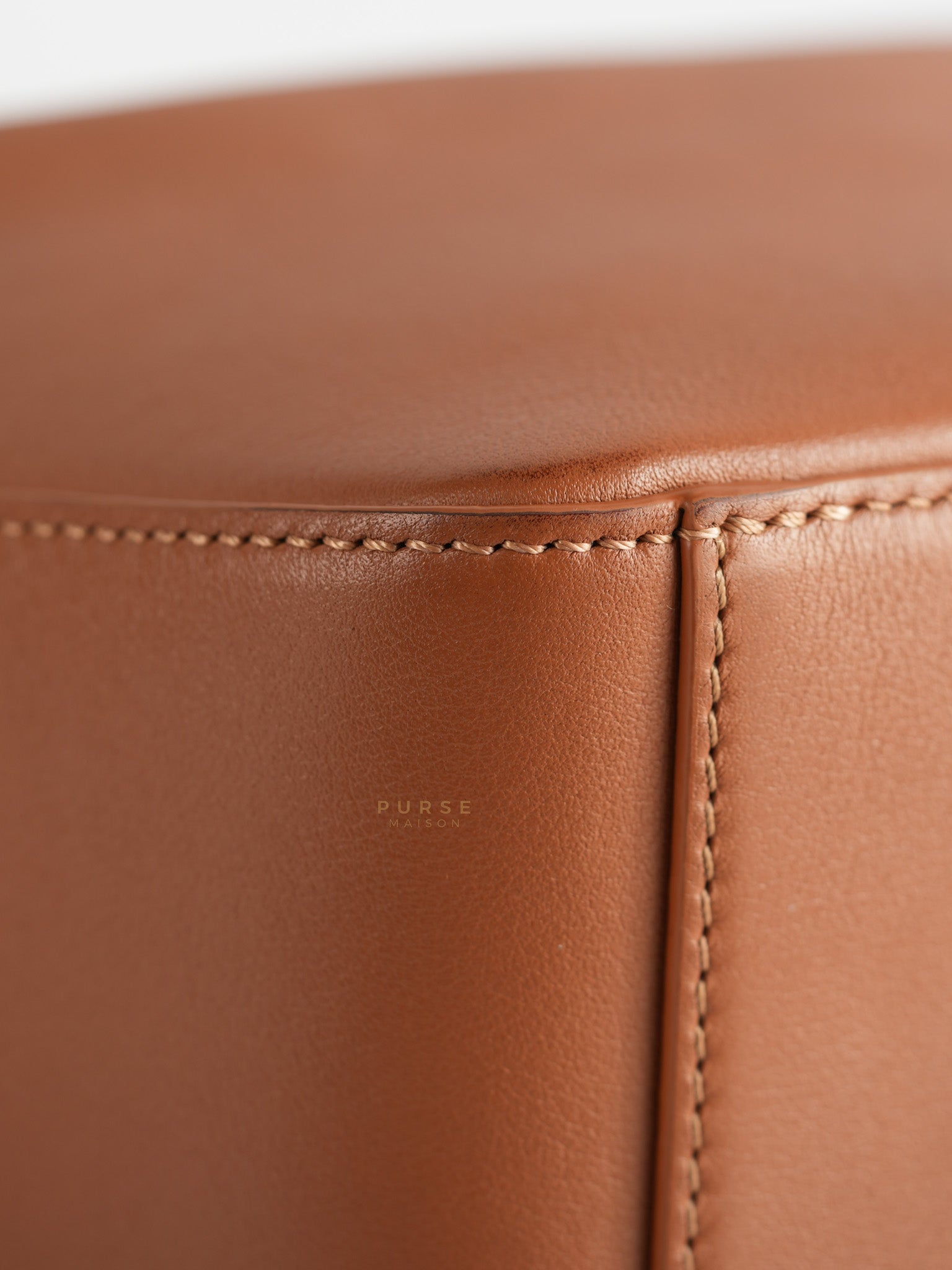 Mini Hammock Hobo Bag in Classic Tan Calfskin Leather | Purse Maison Luxury Bags Shop