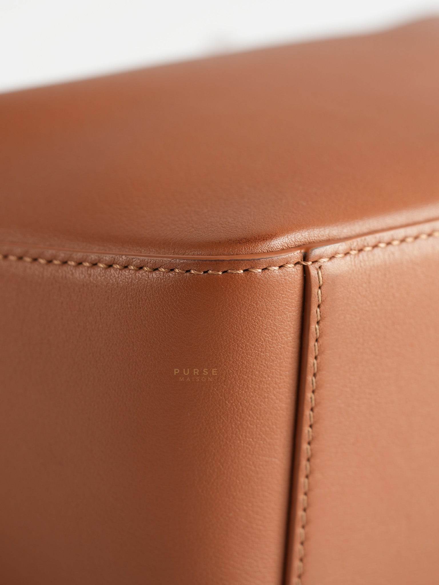 Mini Hammock Hobo Bag in Classic Tan Calfskin Leather | Purse Maison Luxury Bags Shop