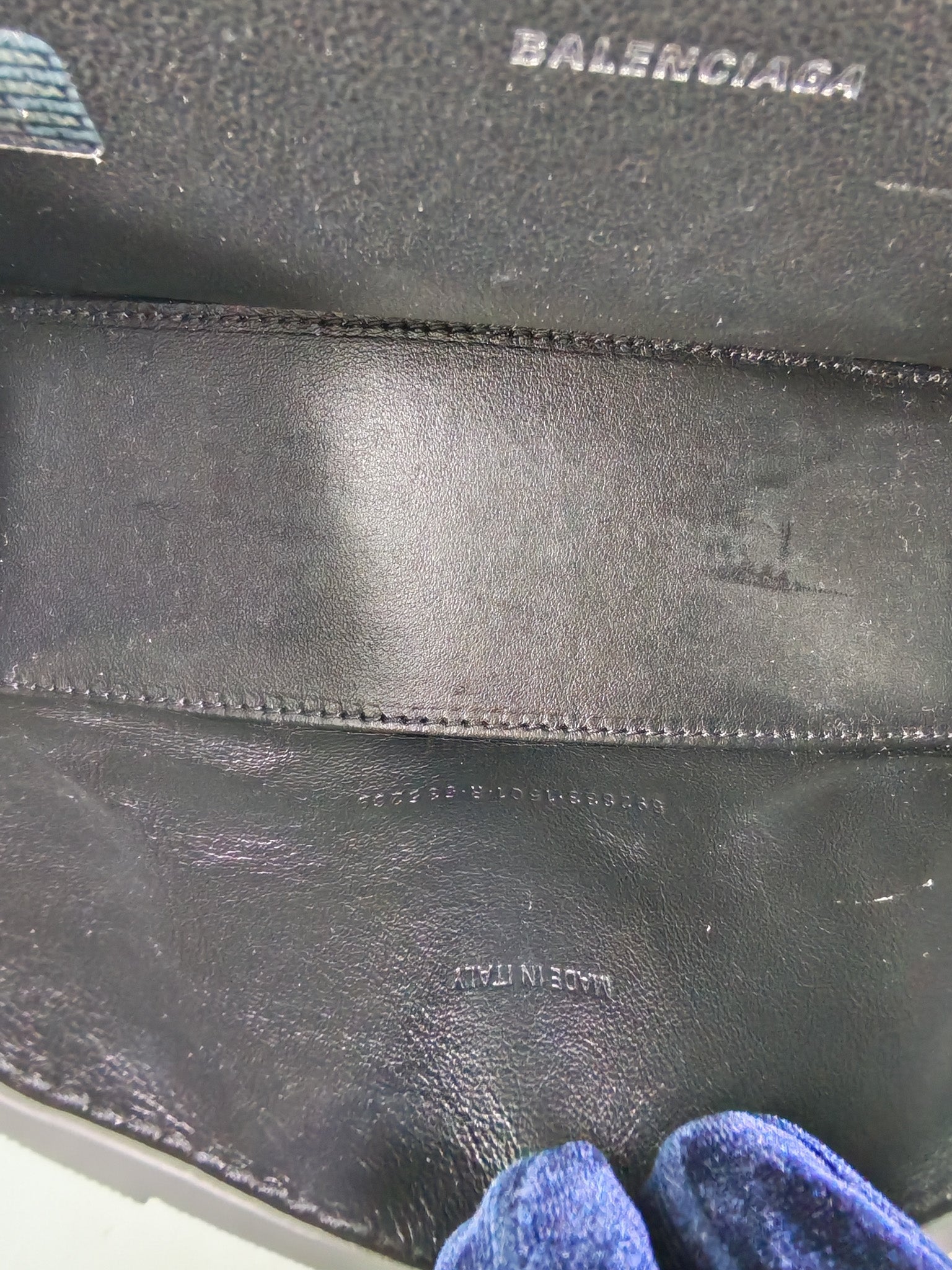 Mini Hourglass in Glitter Silver Shoulder Bag | Purse Maison Luxury Bags Shop