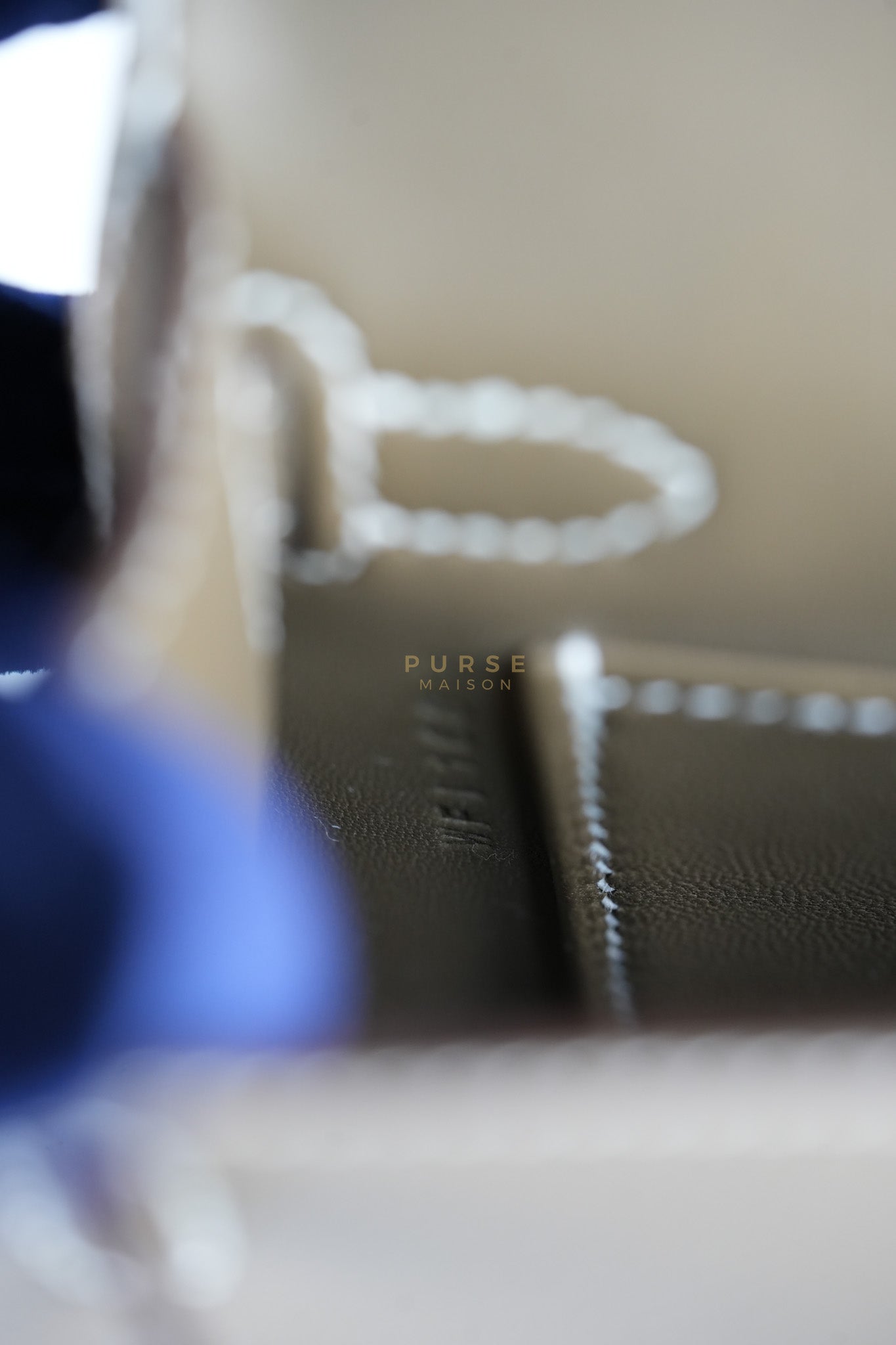 Mini Kelly in Etoupe Epsom Leather Palladium Hardware Stamp W(2024) | Purse Maison Luxury Bags Shop