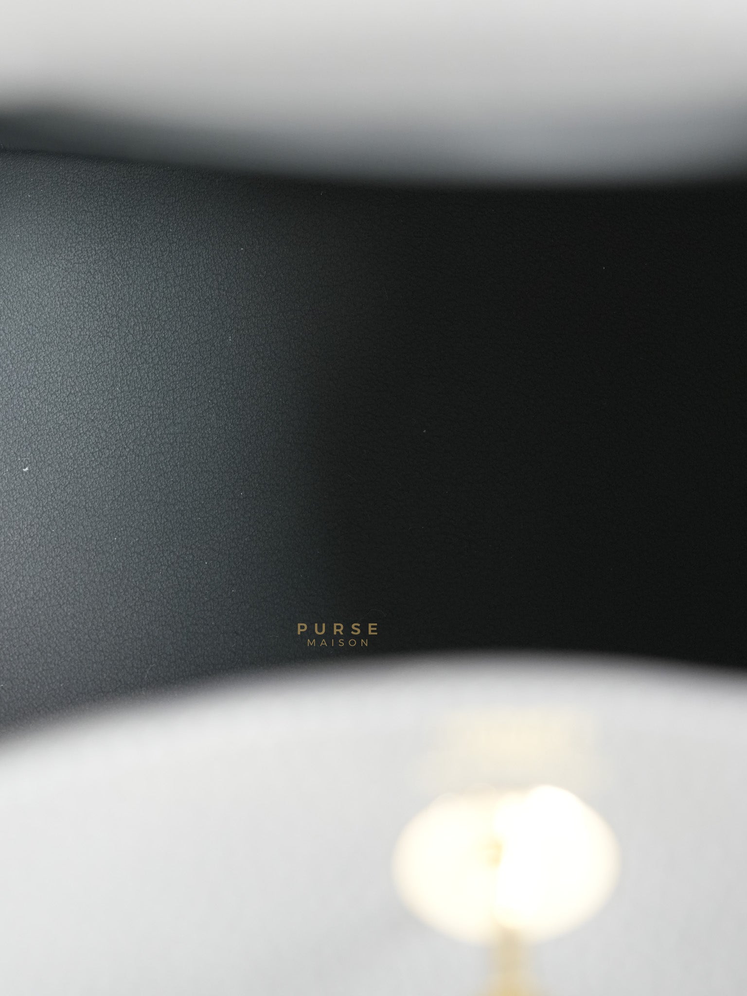 Mini Lindy 2 Gris Meyer Clemence Leather in Gold Hardware Stamp W (2024) | Purse Maison Luxury Bags Shop