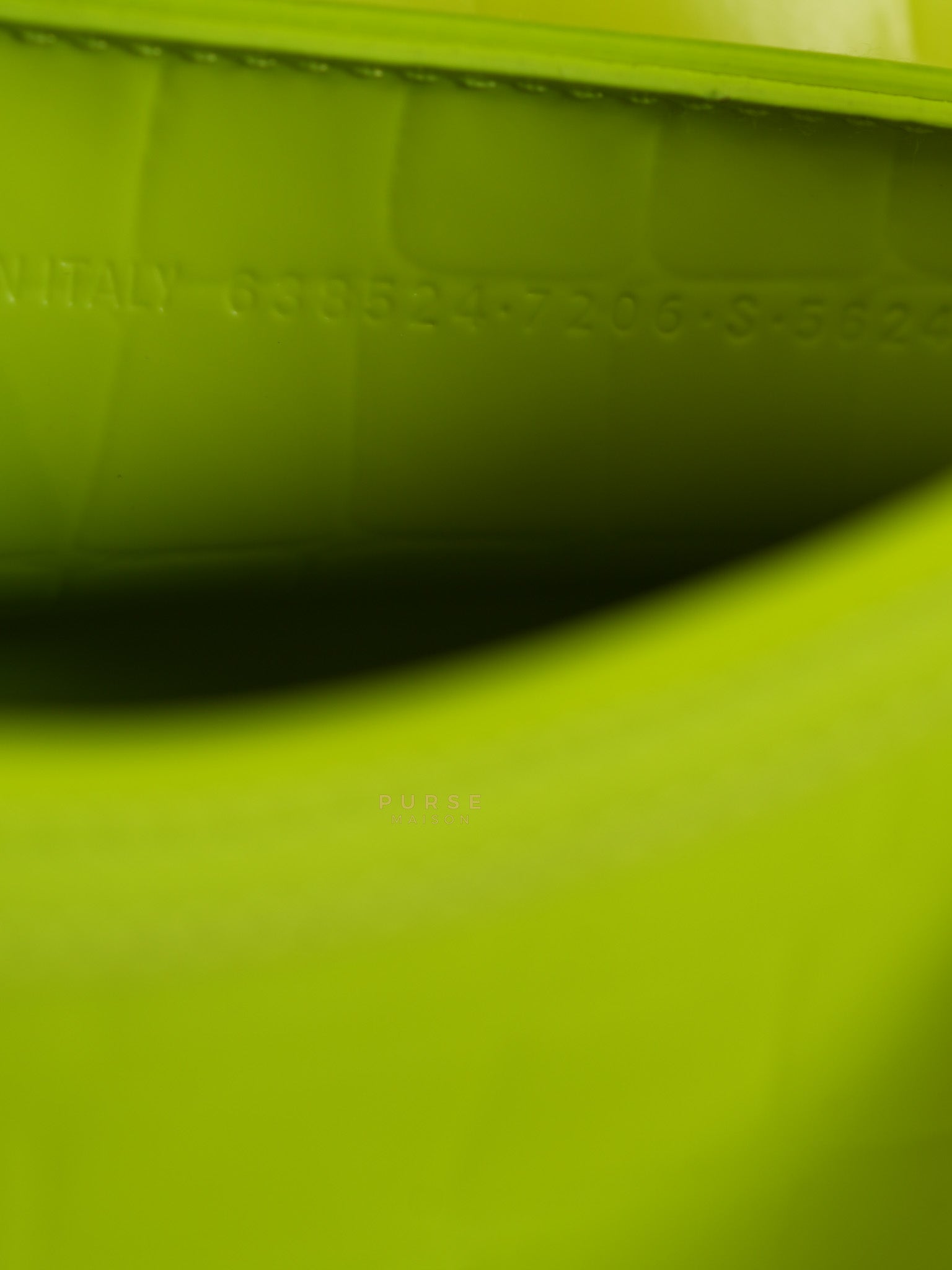 Mini Neo City Classic Neon Green Croc Embossed Bag | Purse Maison Luxury Bags Shop