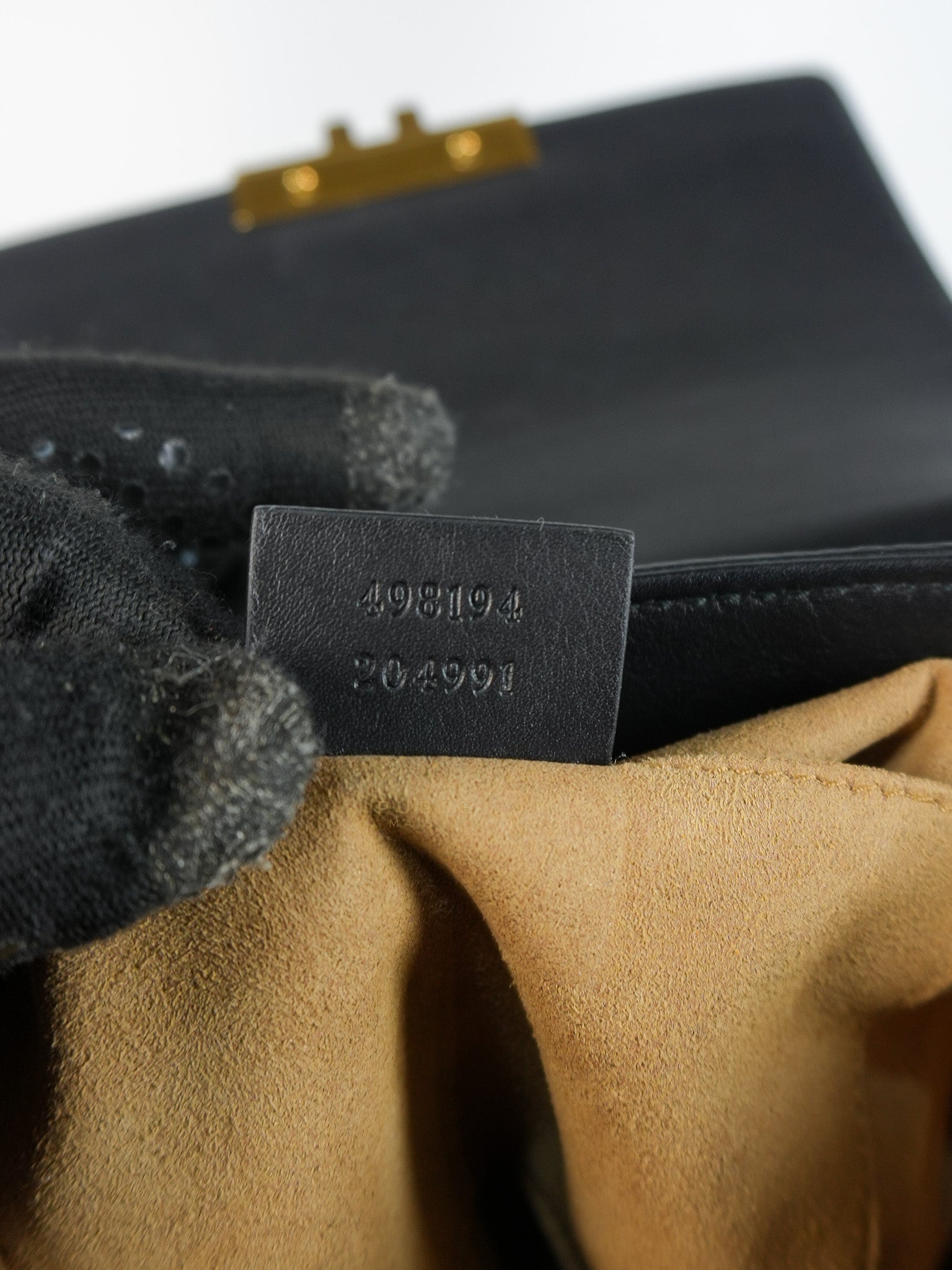 Mini Padlock Backpack GG Coated Canvas in Black & Brown Leather | Purse Maison Luxury Bags Shop