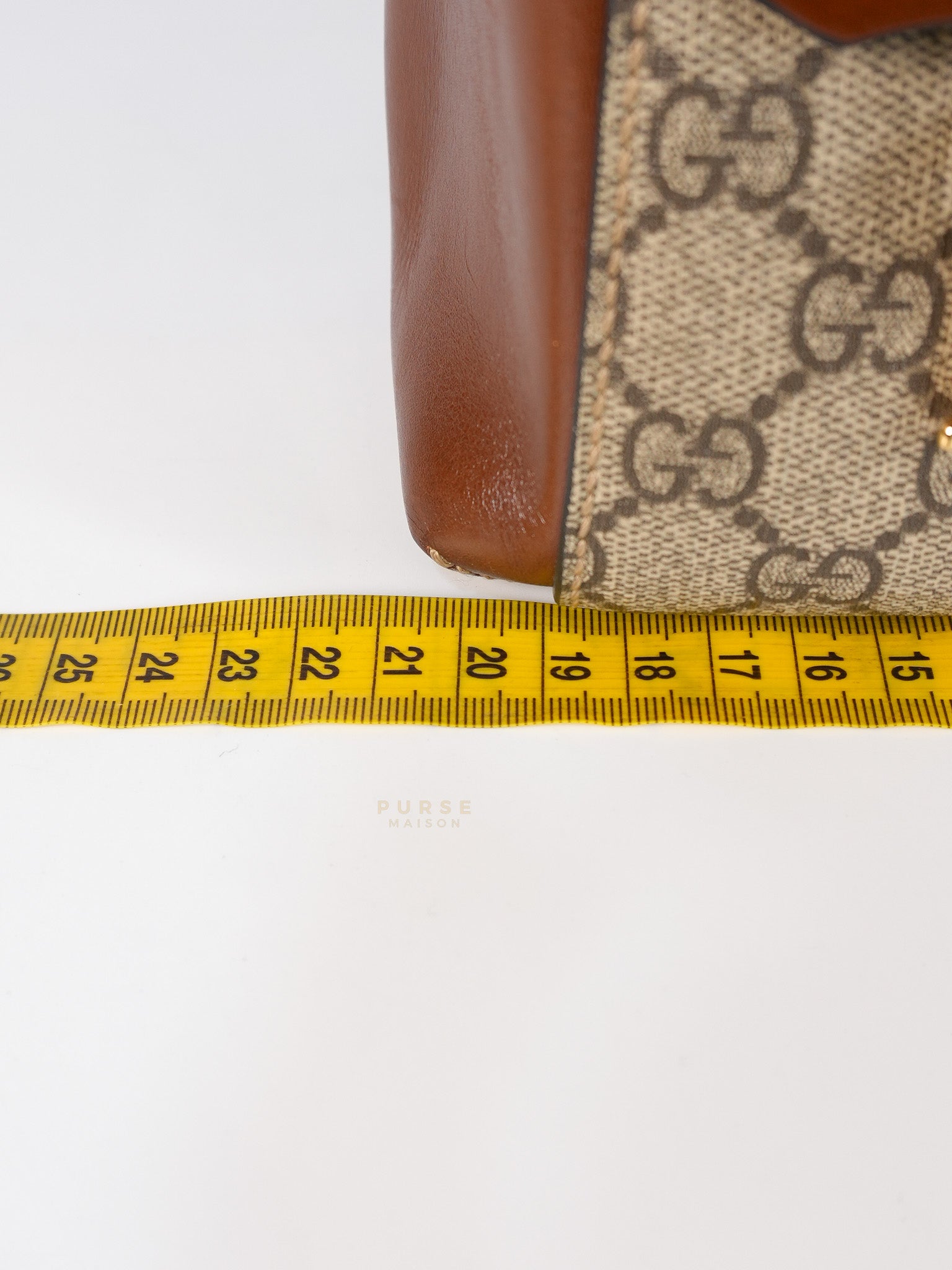 Mini Padlock Backpack GG Coated Canvas in Black & Brown Leather | Purse Maison Luxury Bags Shop