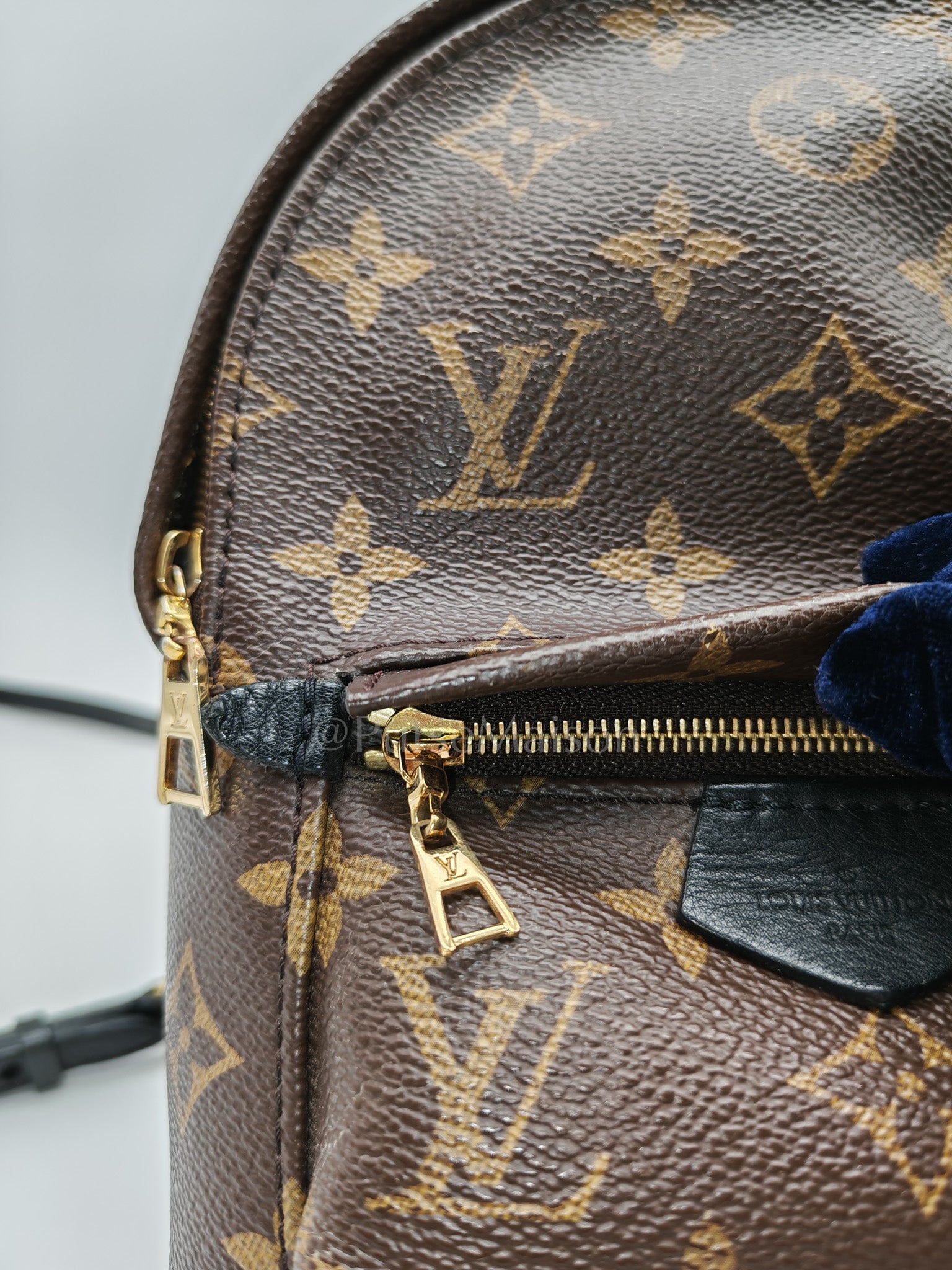 Mini Palm Spring Backpack in Monogram Canvas & Gold Hardware (Datecode: CA1148) | Purse Maison Luxury Bags Shop
