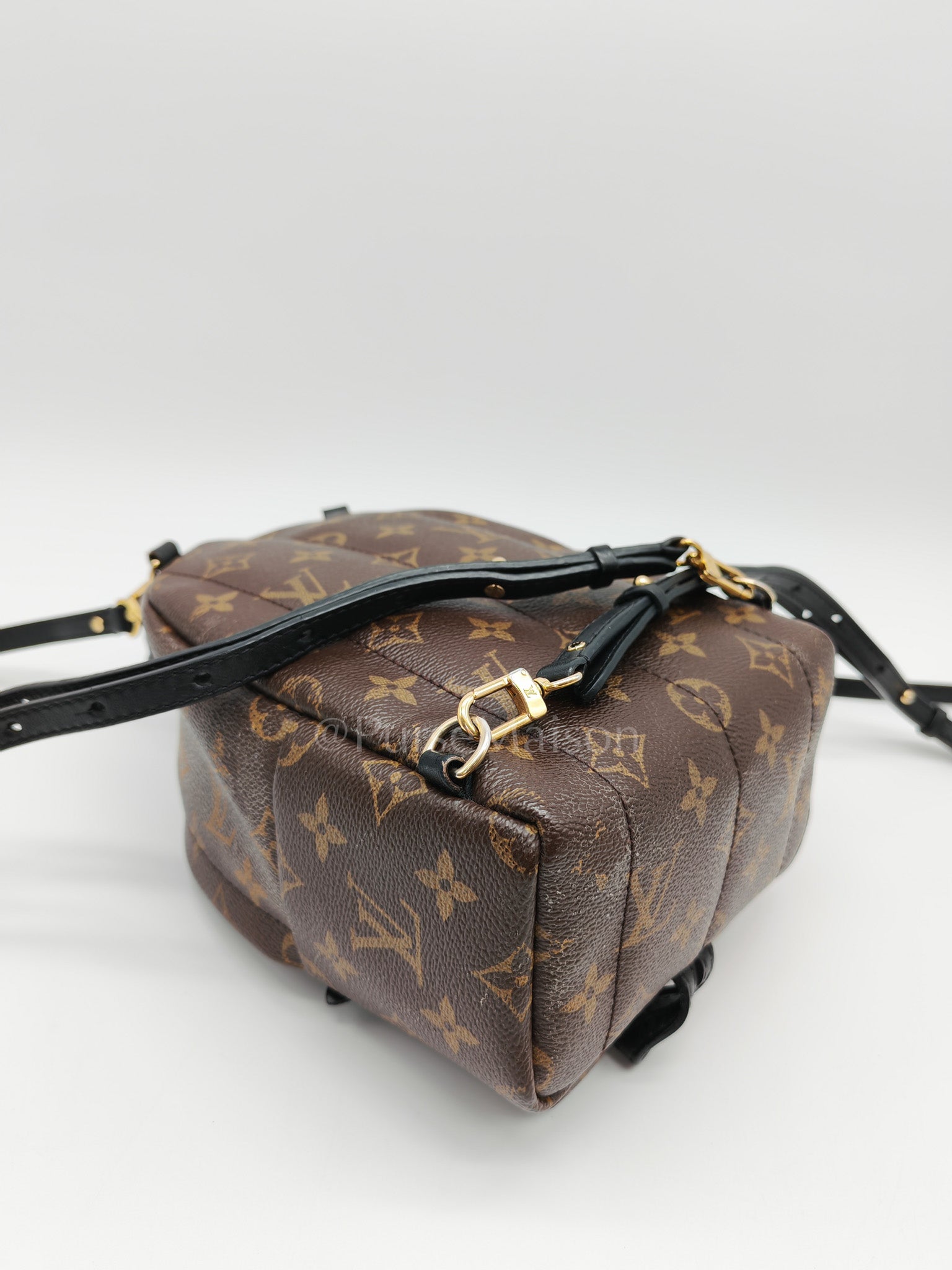 Mini Palm Spring Backpack in Monogram Canvas & Gold Hardware (Datecode: CA1148) | Purse Maison Luxury Bags Shop