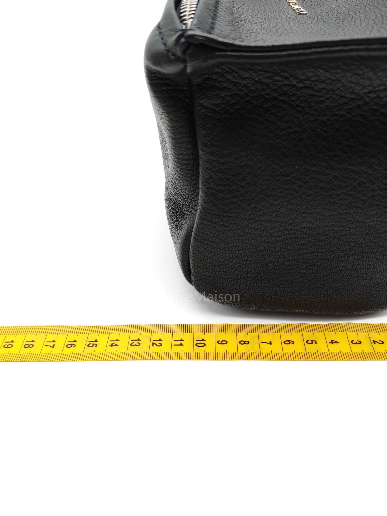 Mini Pandora in Black Grained Calfskin Leather Crossbody Bag | Purse Maison Luxury Bags Shop
