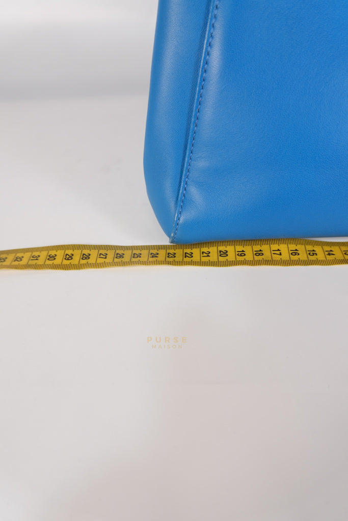 Mini Peekaboo Bicolor Light Blue and Orange Strap Bag | Purse Maison Luxury Bags Shop