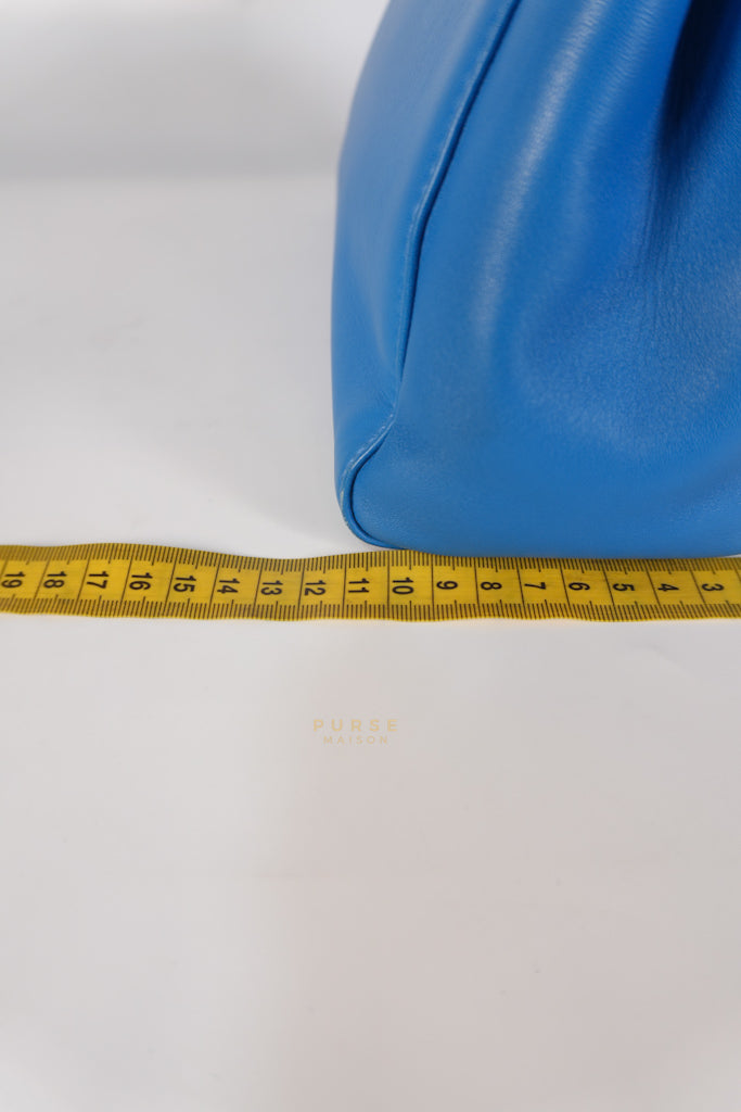 Mini Peekaboo Bicolor Light Blue and Orange Strap Bag | Purse Maison Luxury Bags Shop