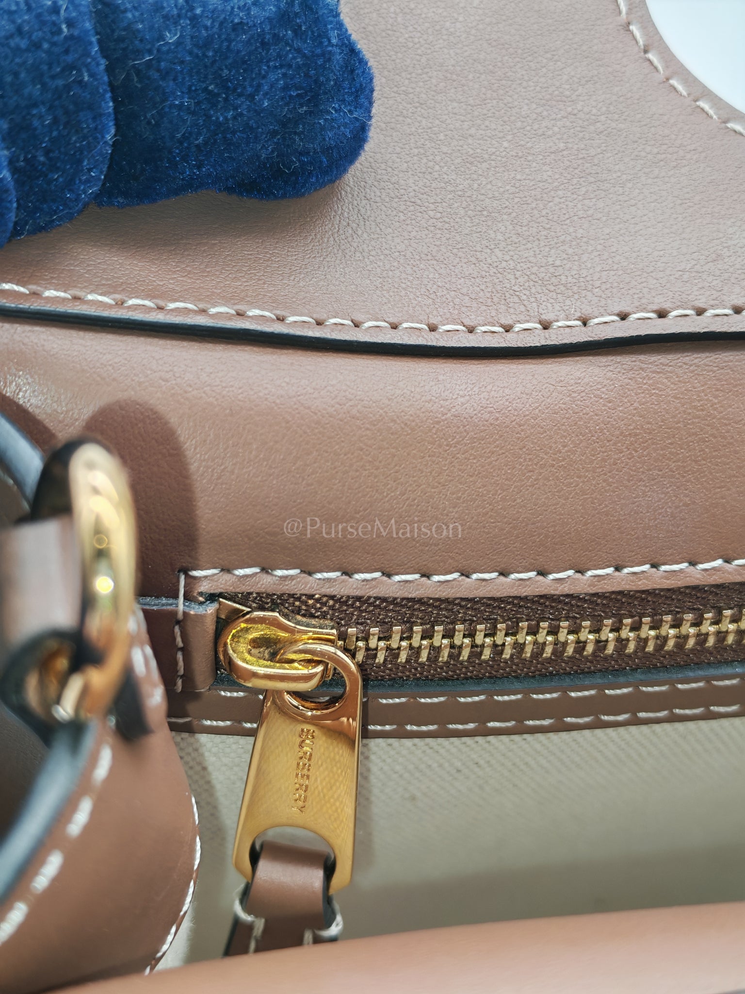 Mini Pocket Tote Bag - Natural | Purse Maison Luxury Bags Shop